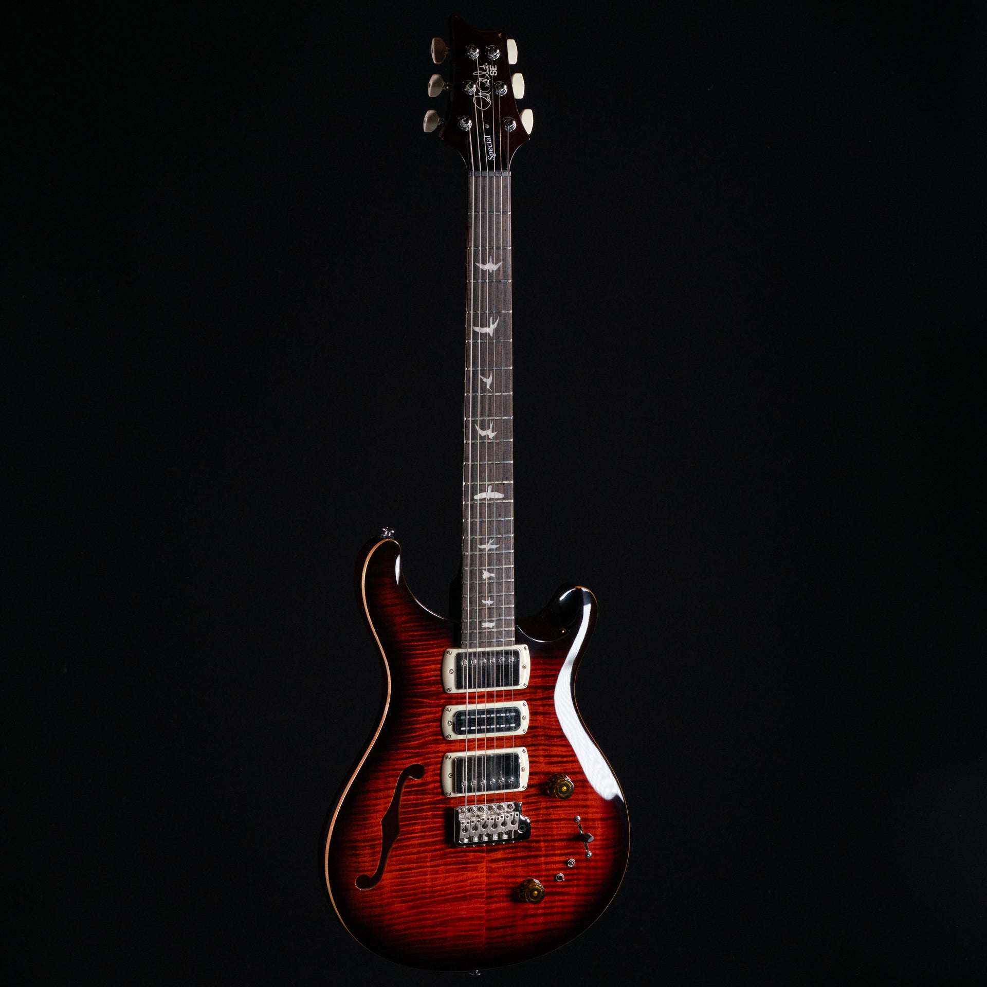 PRS SE Special Semi Hollow - Orange Tiger Smokeburst
