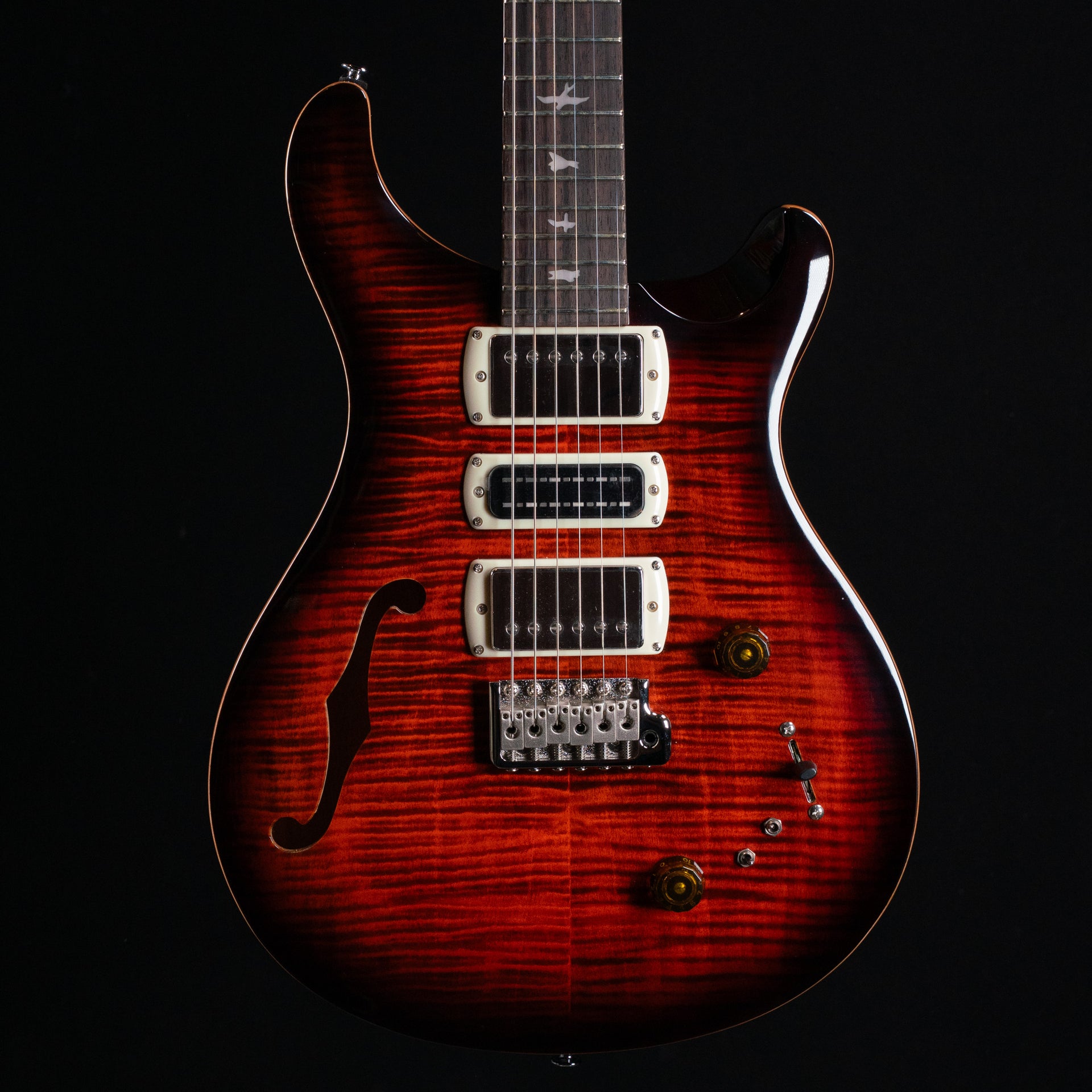 PRS SE Special Semi Hollow - Orange Tiger Smokeburst