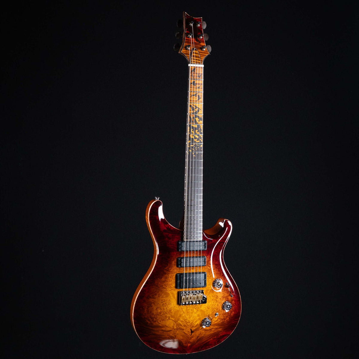 2026 PRS Studio Piezo Private Stock - Dark Cherry Glow | Preowned