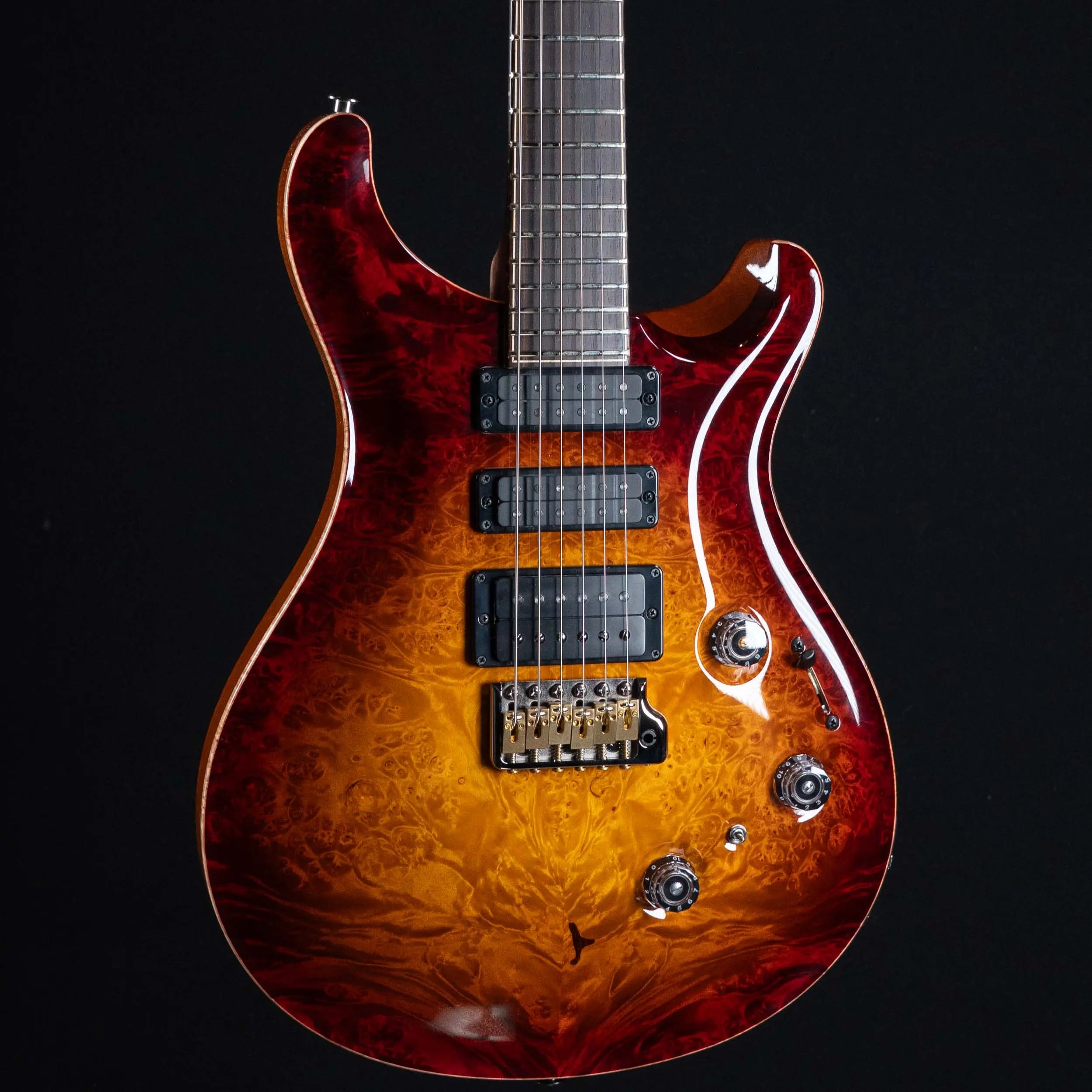 2026 PRS Studio Piezo Private Stock - Dark Cherry Glow | Preowned PRS