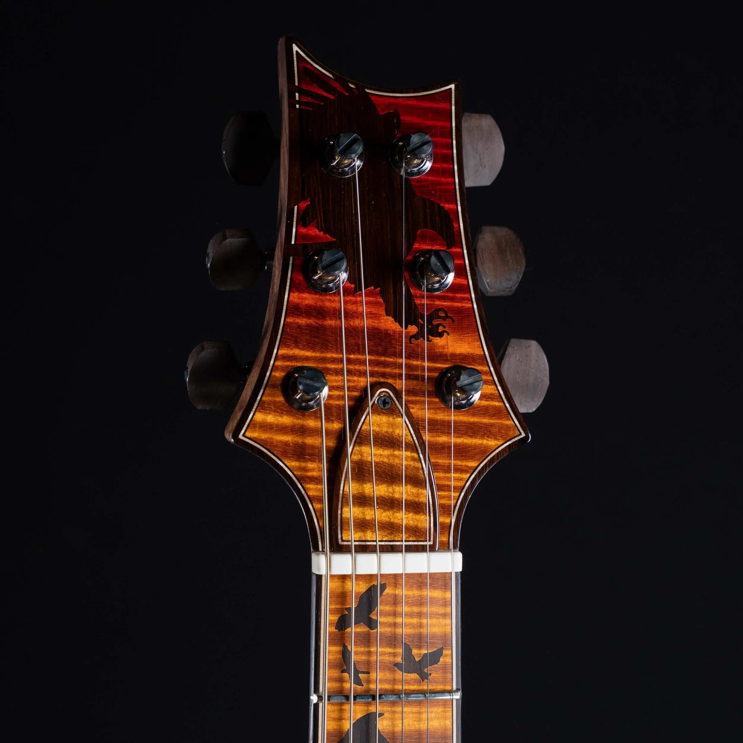 2026 PRS Studio Piezo Private Stock - Dark Cherry Glow | Preowned PRS