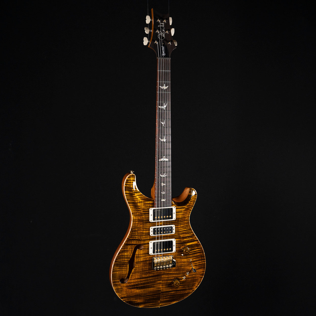 PRS Special Semi-Hollow 10 Top Electric Guitar - Yellow Tiger