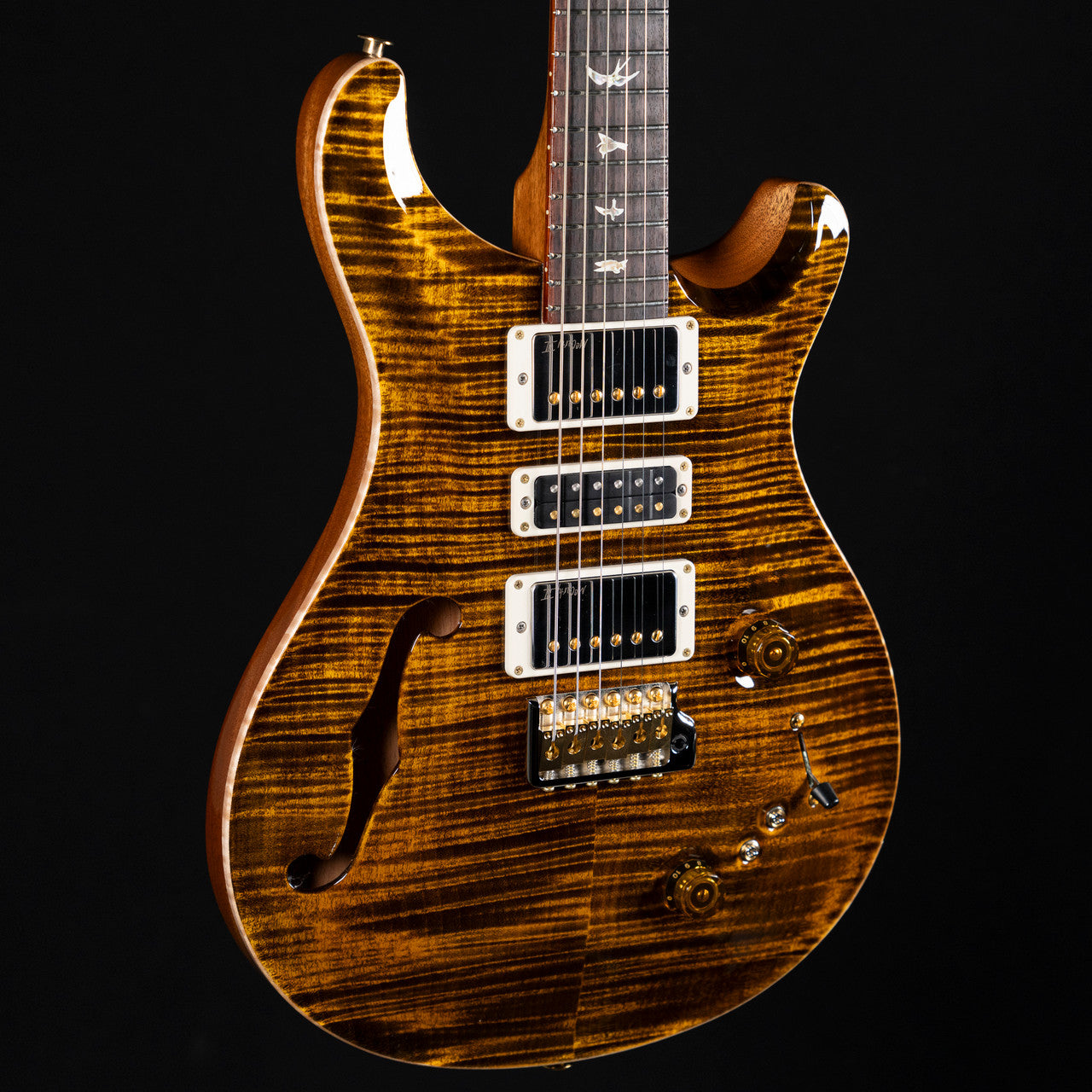 PRS Special Semi-Hollow 10 Top Electric Guitar - Yellow Tiger