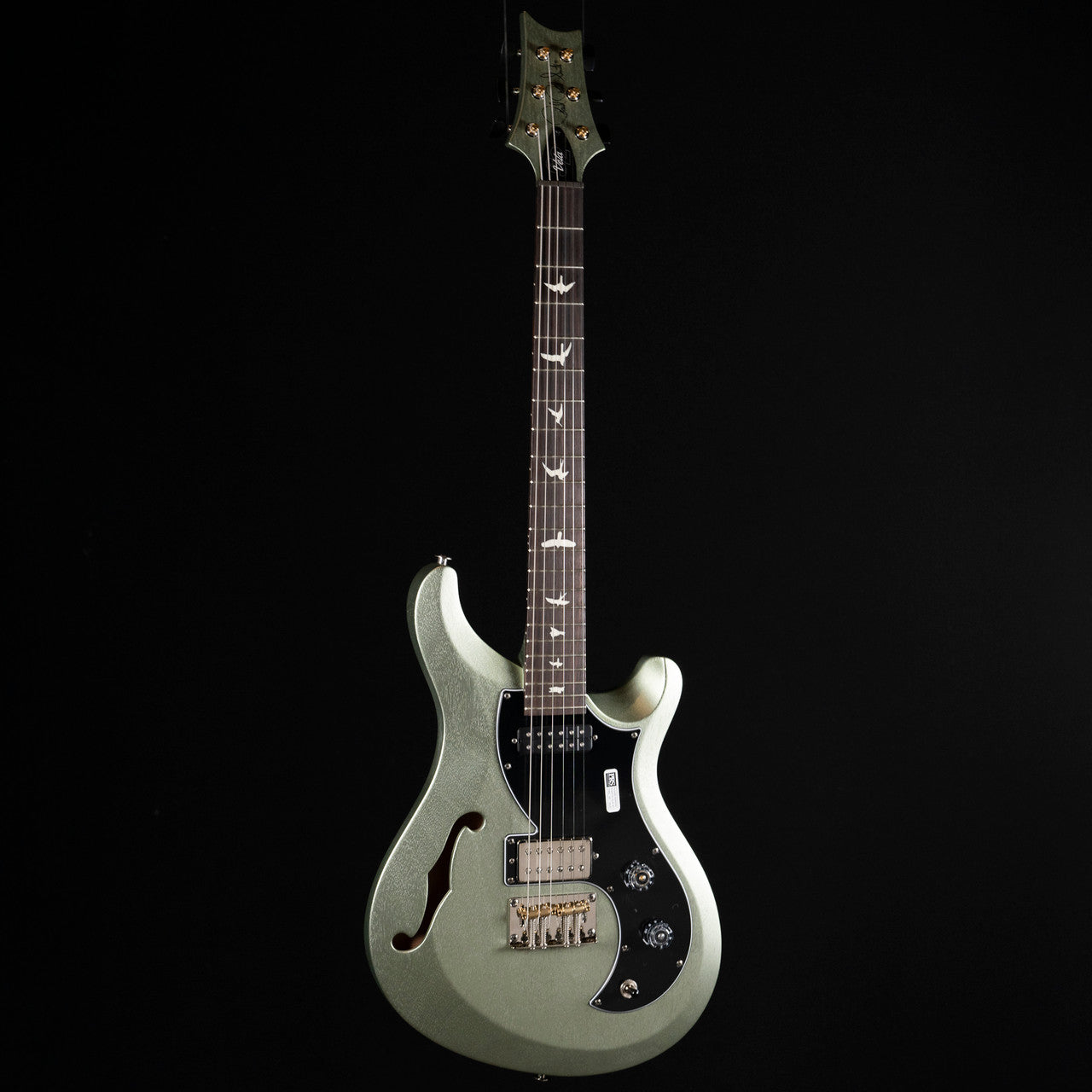 PRS S2 Vela Satin Semi-Hollow Electric Guitar - Mavis Mint Metallic