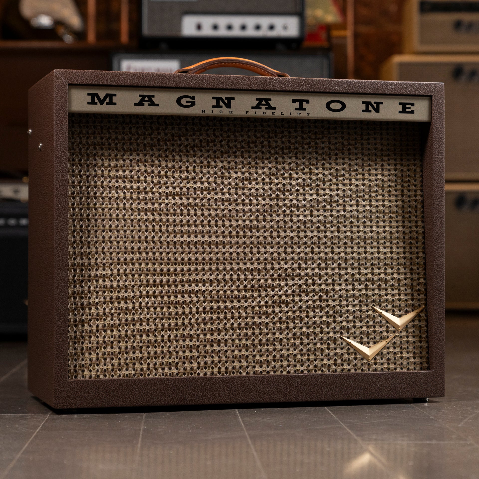 Magnatone Panoramic Stereo 2X10 Combo Amplifier - Traditional Brown