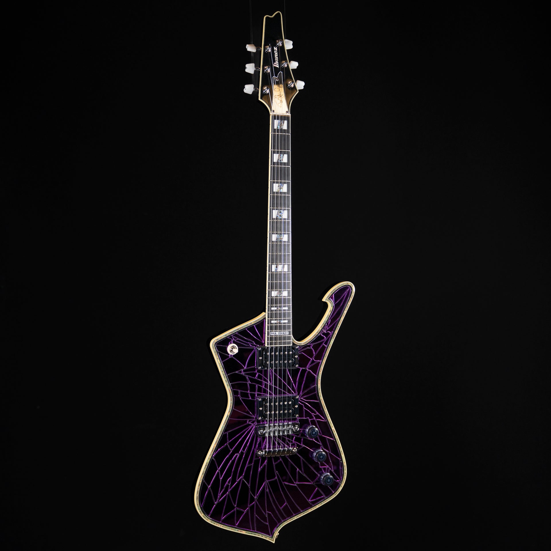 2017 Ibanez PS2CM Paul Stanley Signature – Purple Cracked Mirror (Made in Japan)