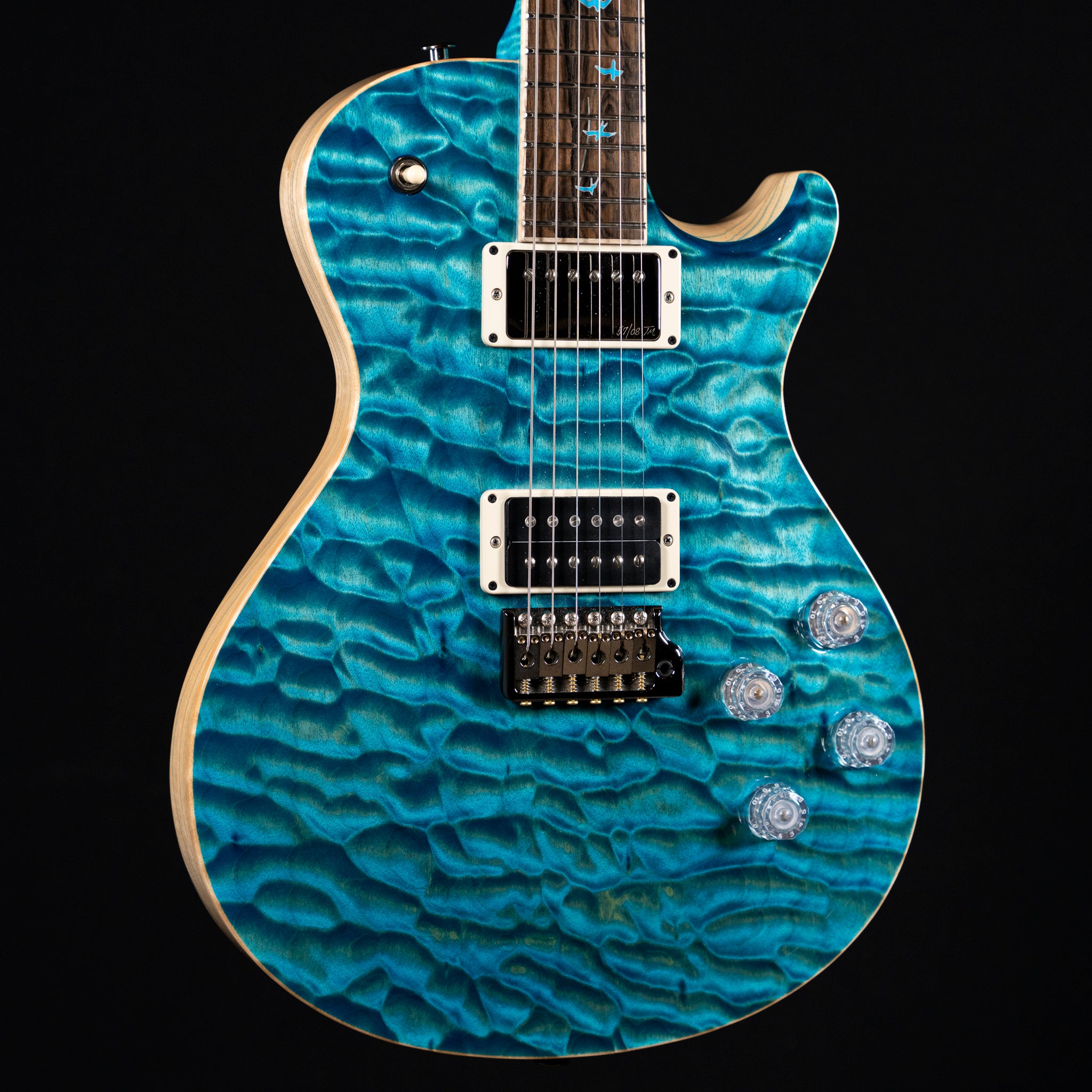 2023 PRS Private Stock McCarty 594 Singlecut Electric Guitar - Turquoise - Midwood Guitar