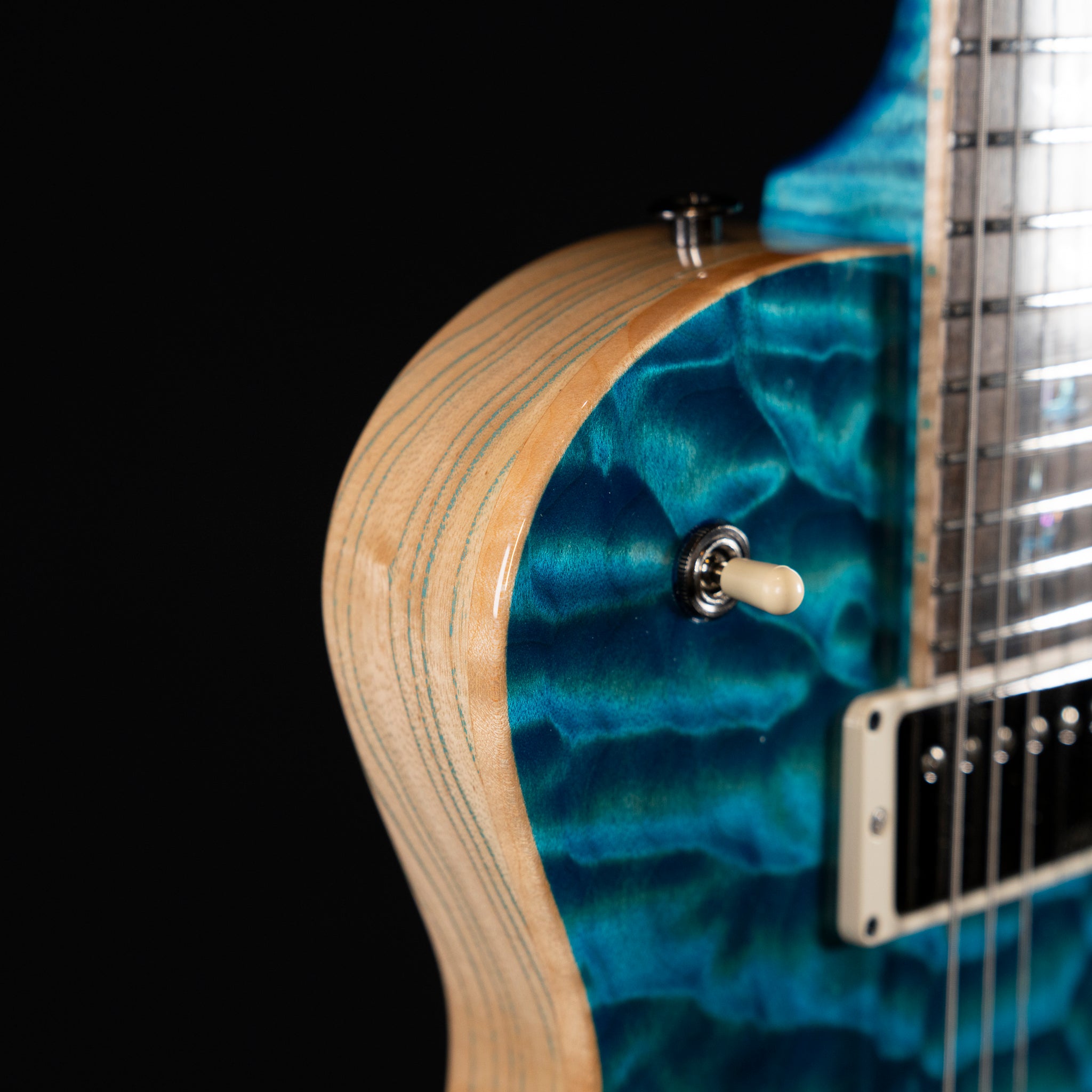 2023 PRS Private Stock McCarty 594 Singlecut Electric Guitar - Turquoise - Midwood Guitar