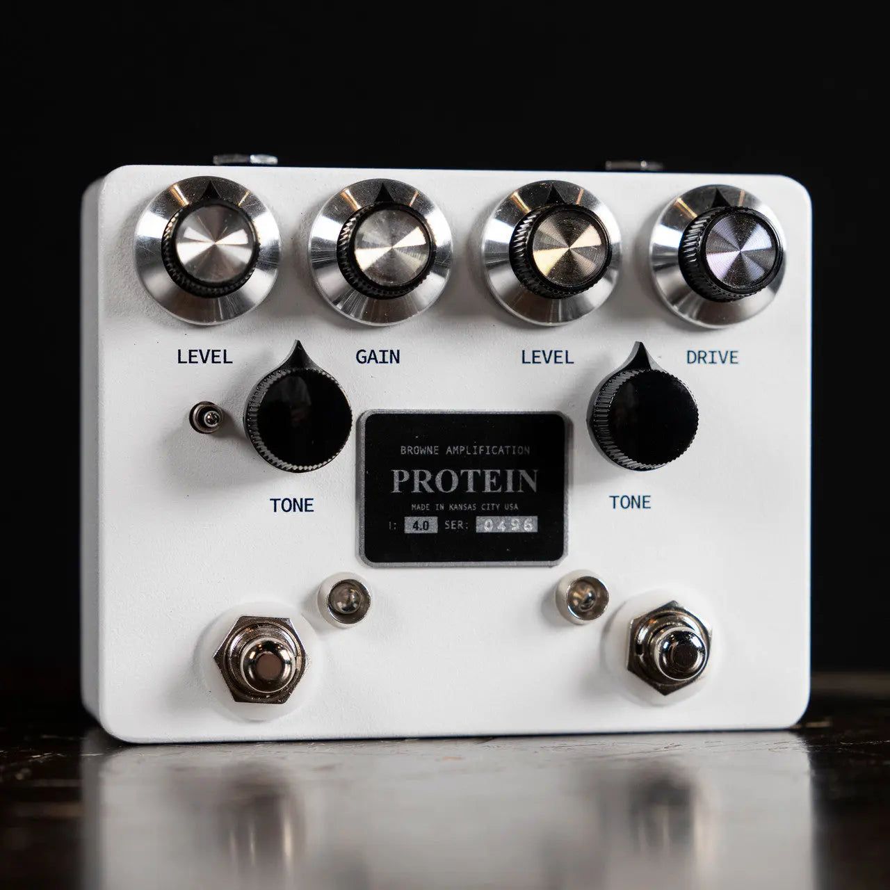 Browne Amplification Protein Dual Overdrive V4 - White Browne Amplification
