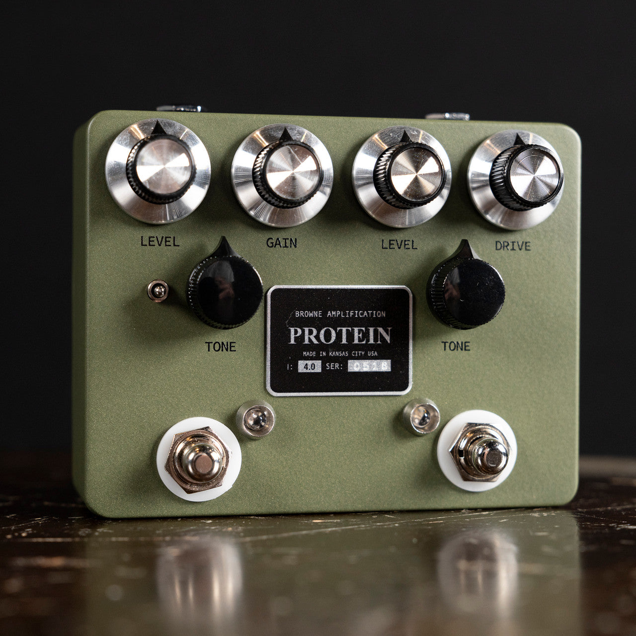 Browne Amplification Protein Dual Overdrive V4 - Green Browne Amplification