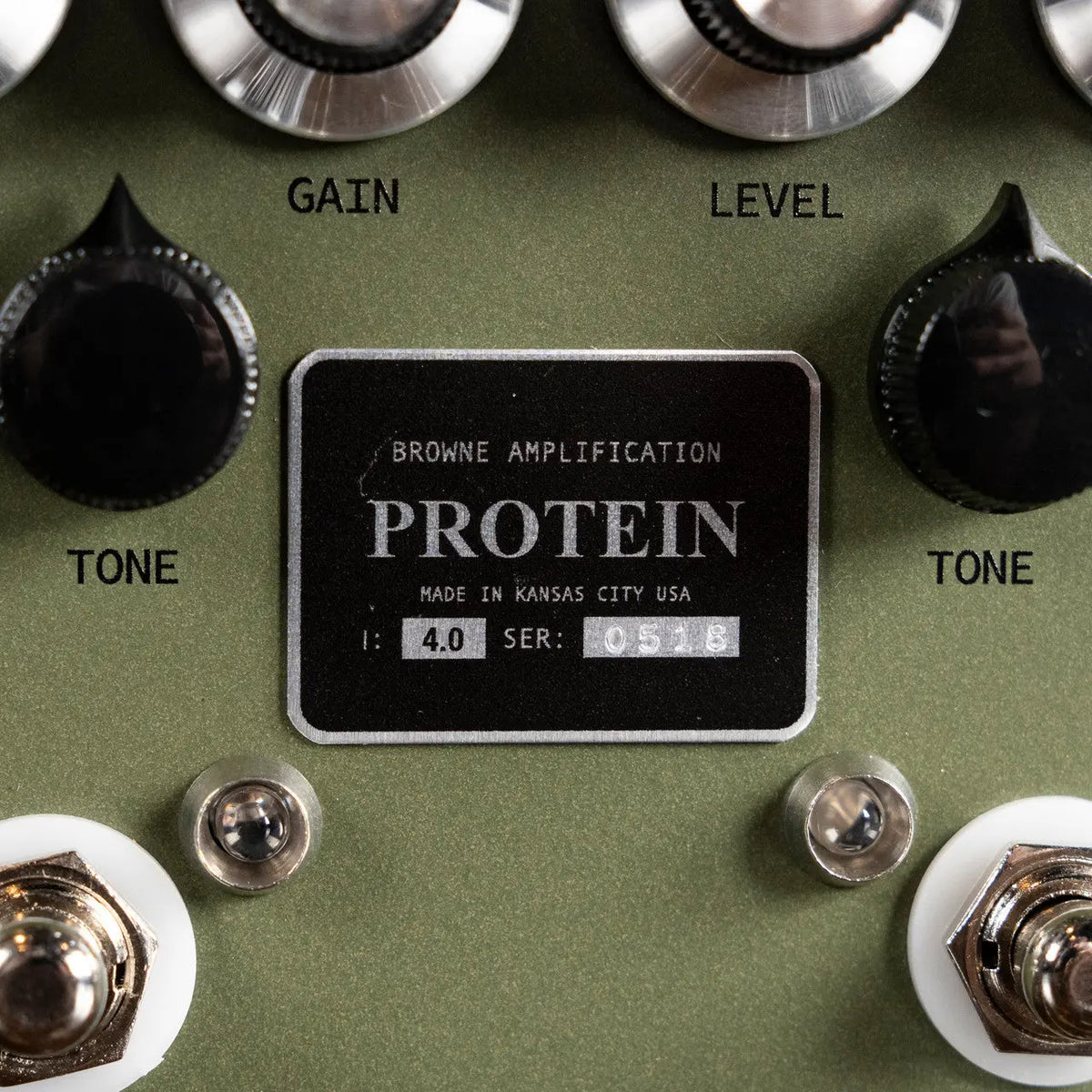 Browne Amplification Protein Dual Overdrive V4 - Green Browne Amplification
