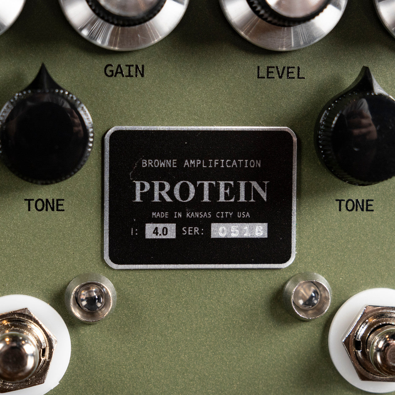 Browne Amplification Protein Dual Overdrive V4 - Green Browne Amplification