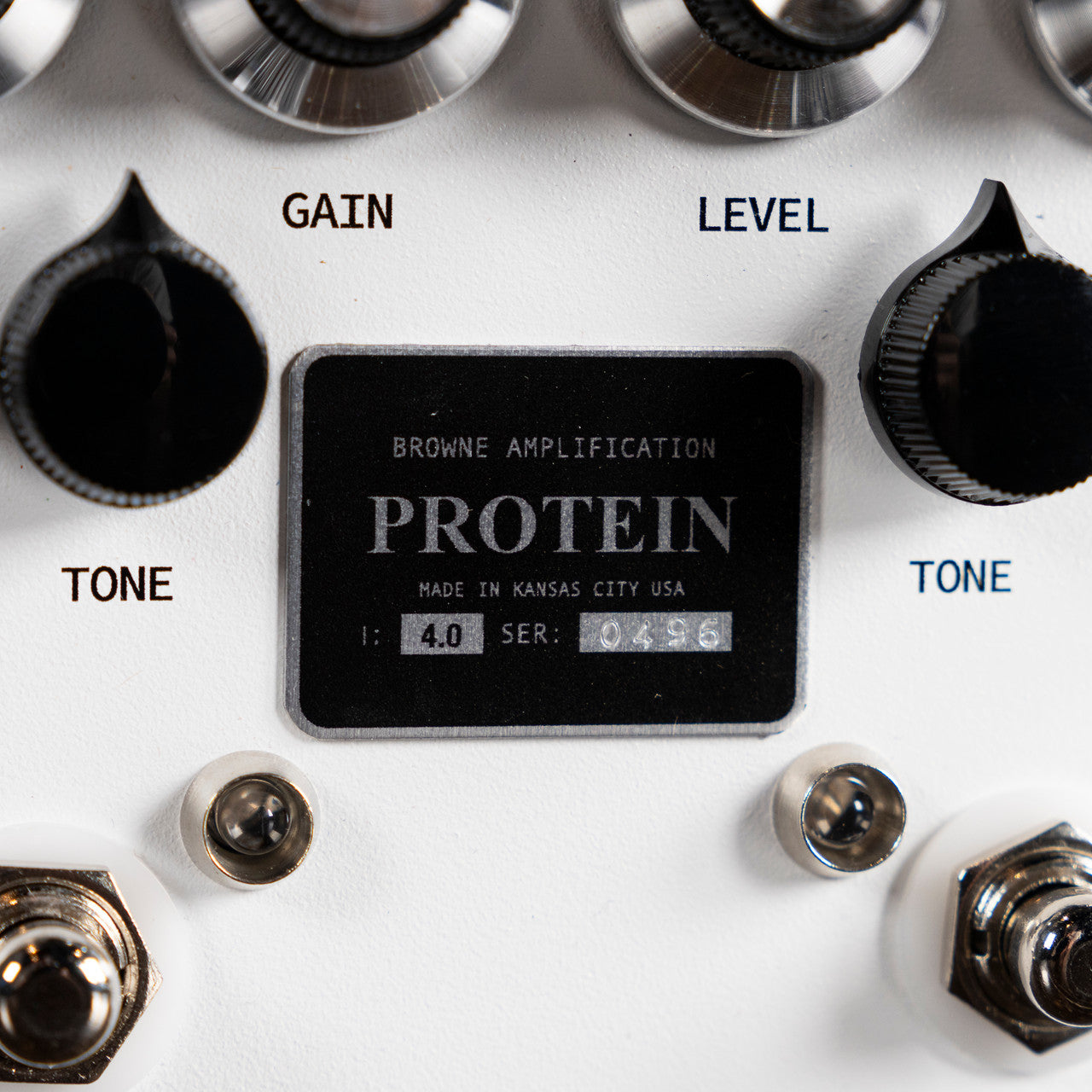 Browne Amplification Protein Dual Overdrive V4 - White