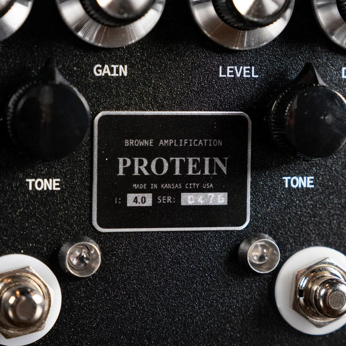 Browne Amplification Protein Dual Overdrive V4 - Black Browne Amplification