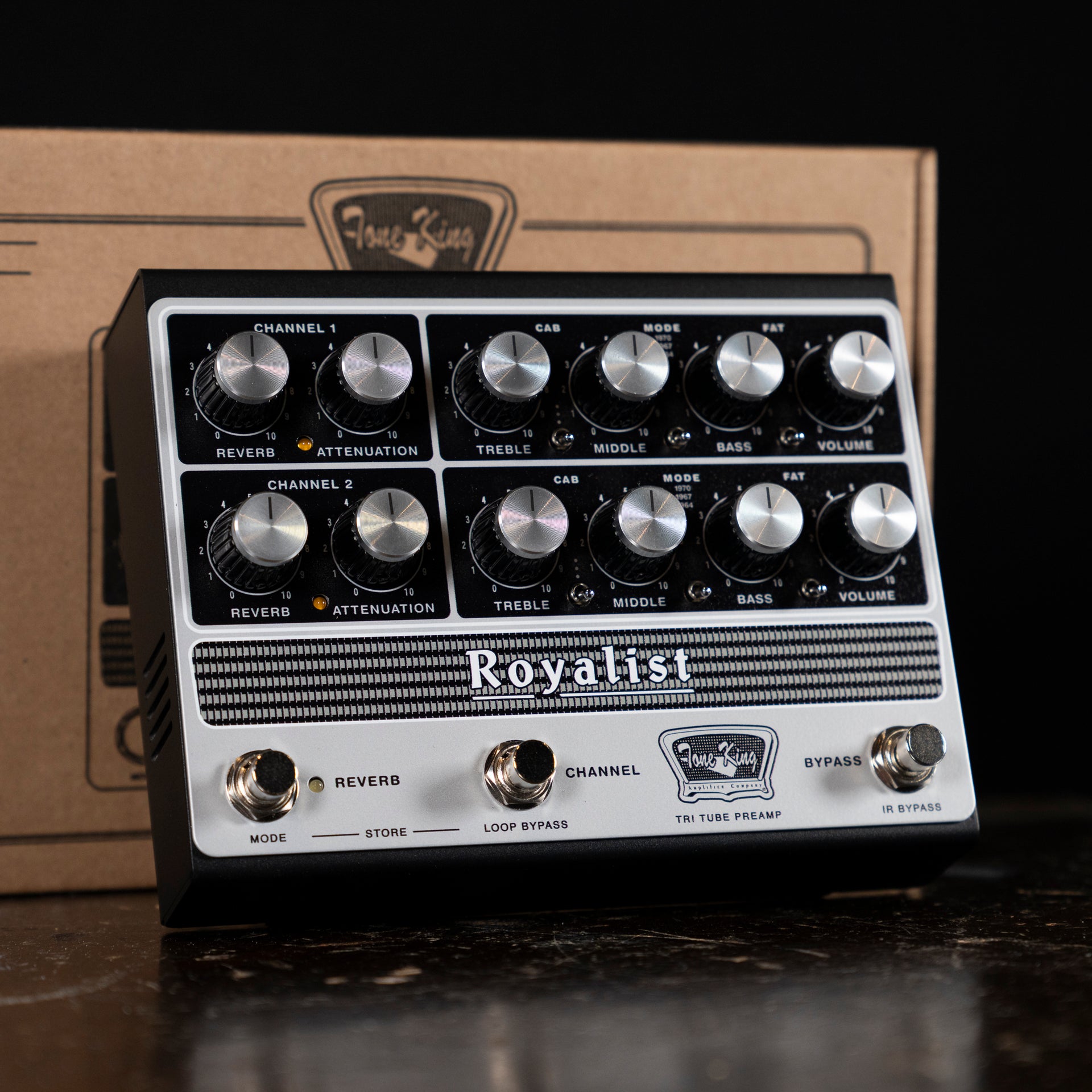 Tone King Royalist Tri-Tube Preamp - Midwood Guitar