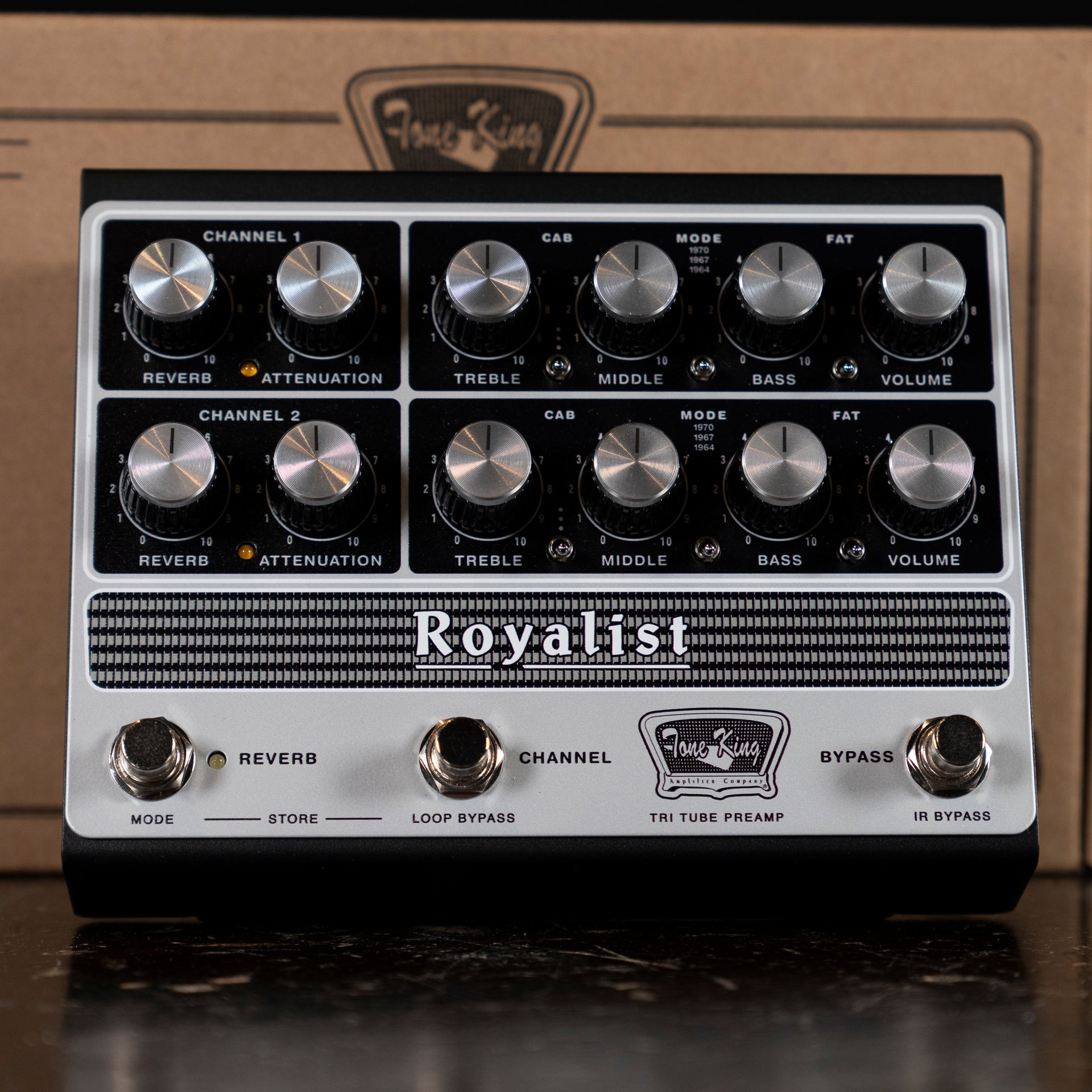 Tone King Royalist Tri-Tube Preamp - Midwood Guitar