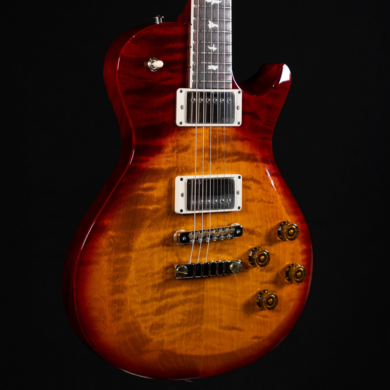 PRS S2 McCarty 594 Singlecut Electric Guitar - Dark Cherry Sunburst - Scratch 'N' Dent