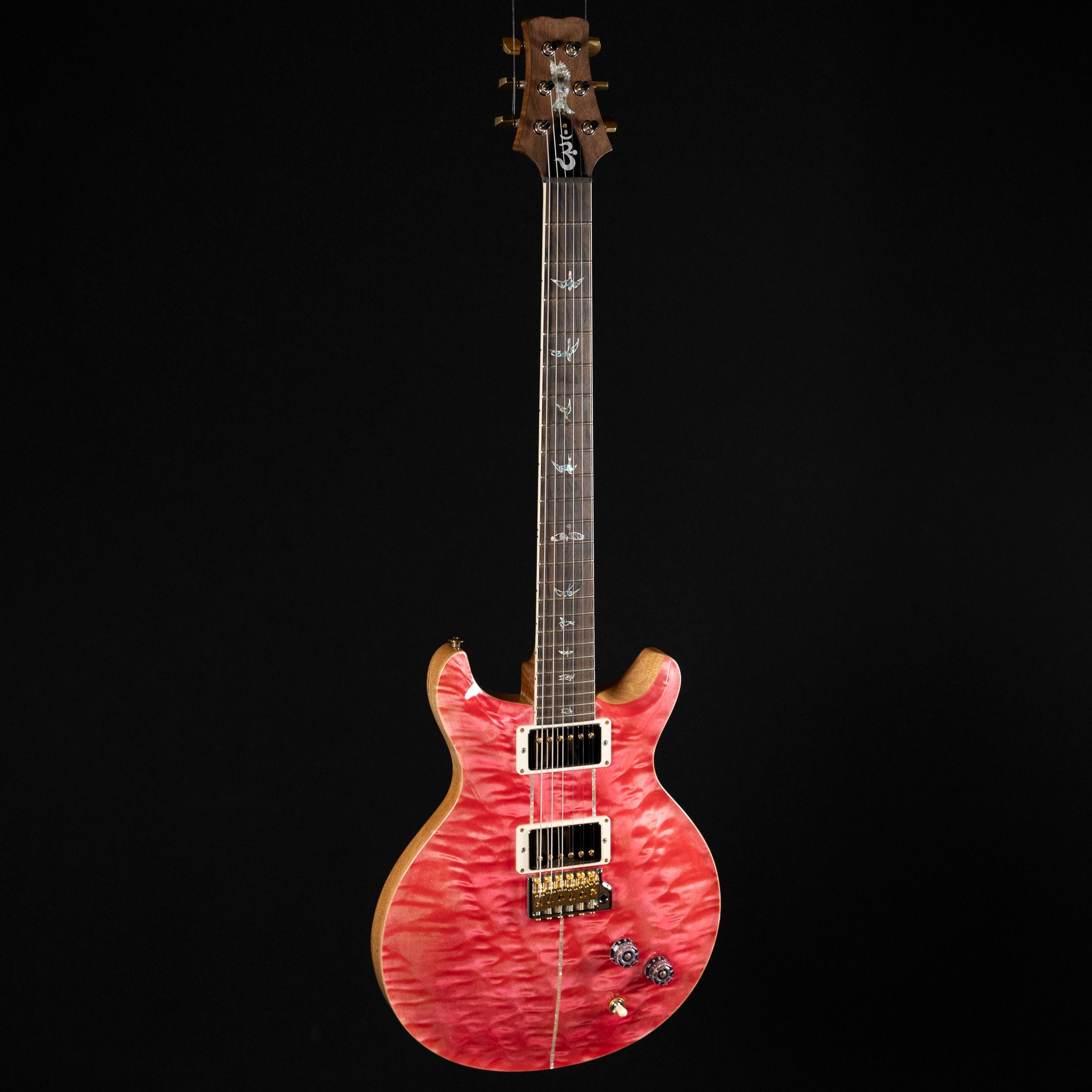 2022 PRS Santana Retro Wood Library Electric Guitar - Bonnie Pink PRS Guitars