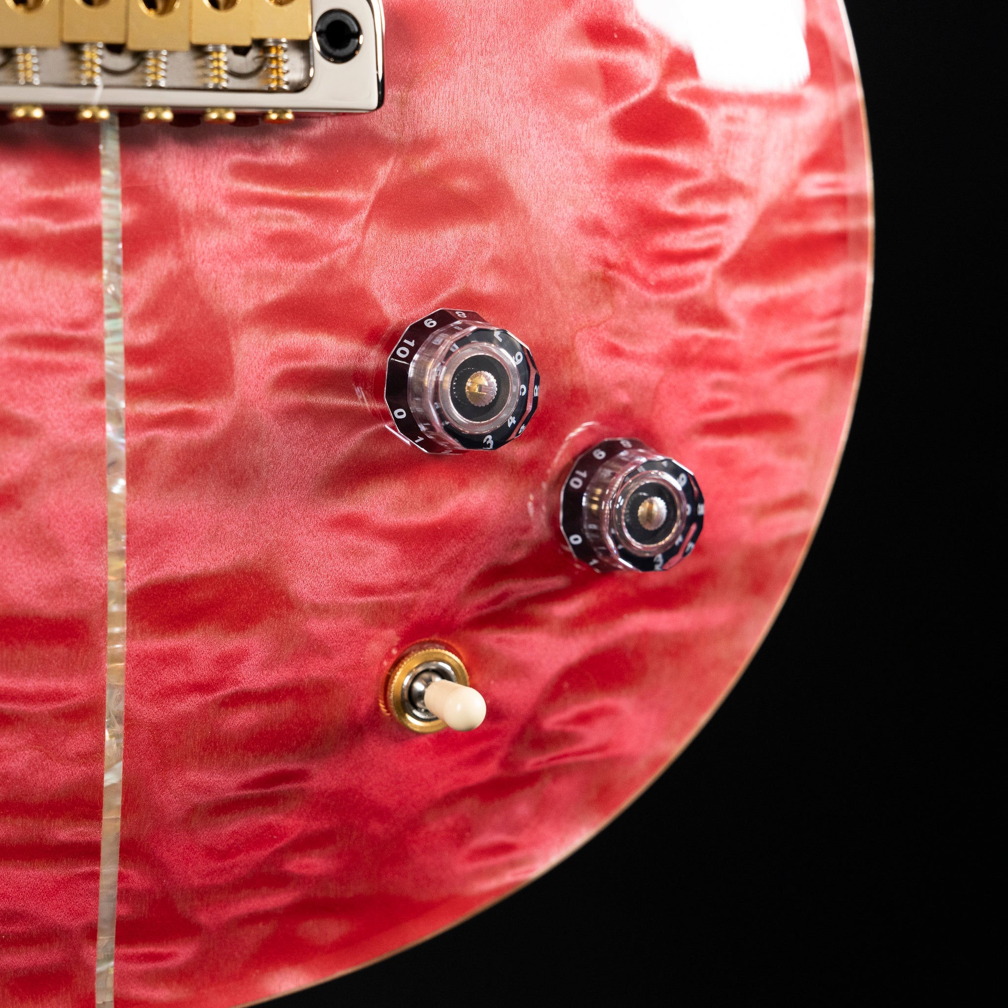 2022 PRS Santana Retro Wood Library Electric Guitar - Bonnie Pink PRS Guitars