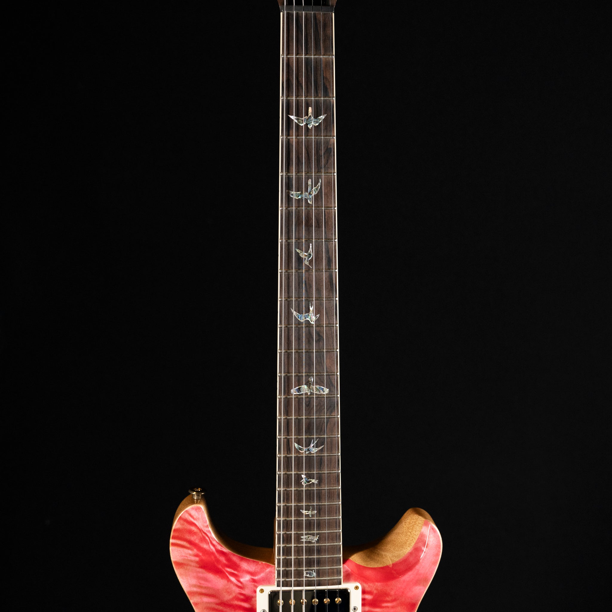 2022 PRS Santana Retro Wood Library Electric Guitar - Bonnie Pink PRS Guitars