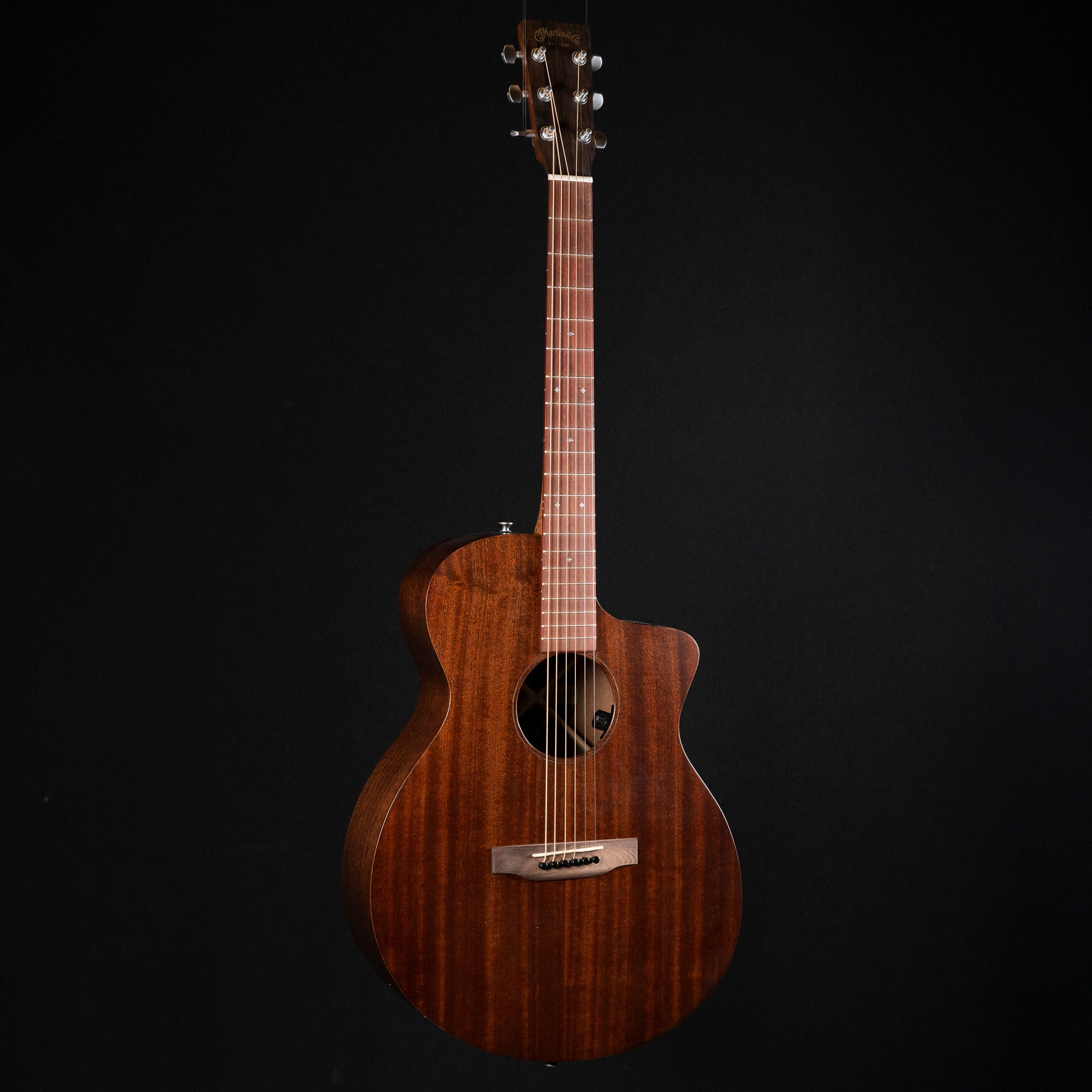 Martin SC-10E Modern Road Series Sapele Acoustic/Electric Guitar - Dark Mahogany Martin Guitars