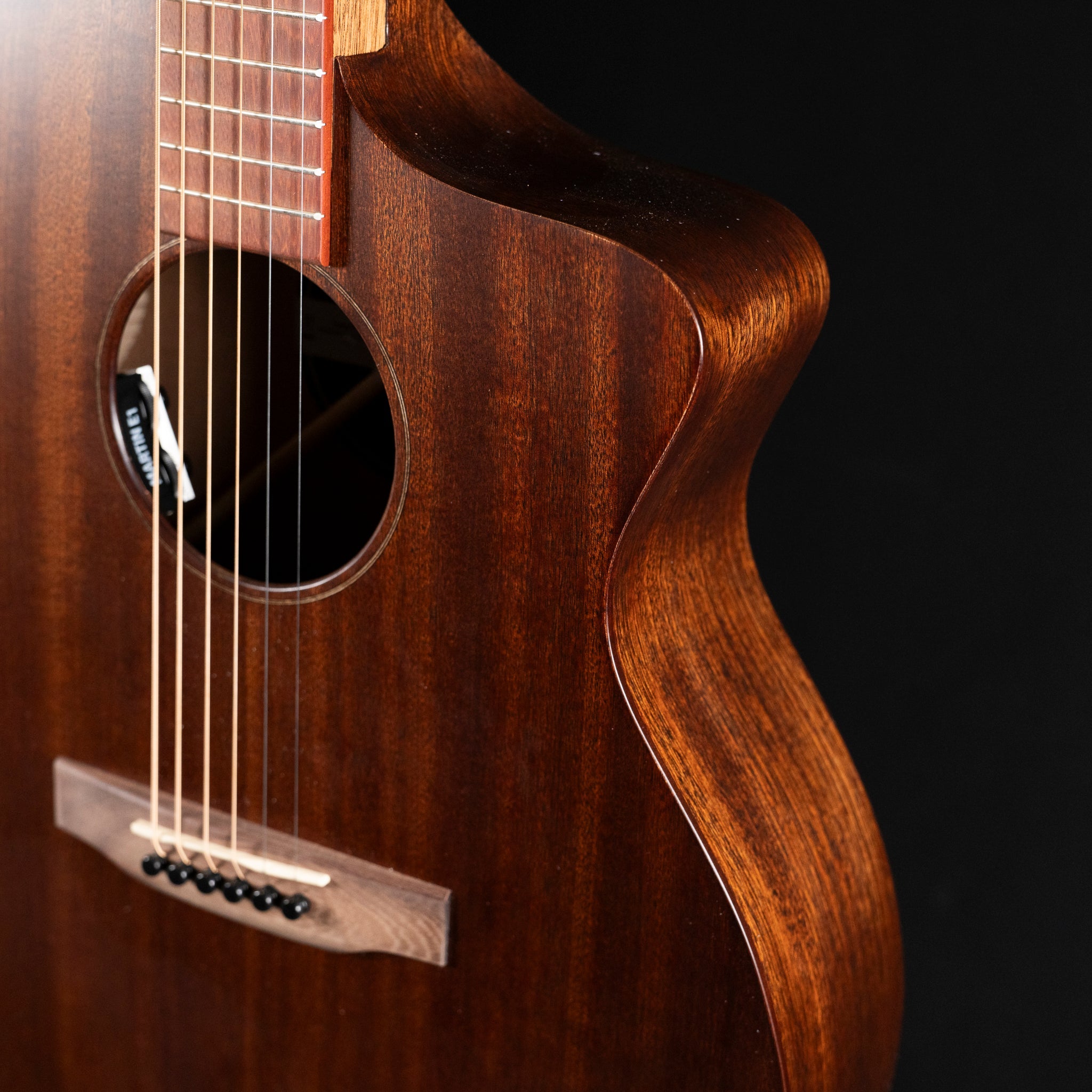 Martin SC-10E Modern Road Series Sapele Acoustic/Electric Guitar - Dark Mahogany Martin Guitars