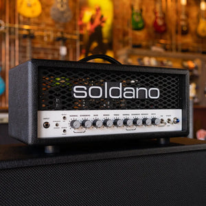 Soldano SLO-30 Super Lead Overdrive 30-watt Head - Black