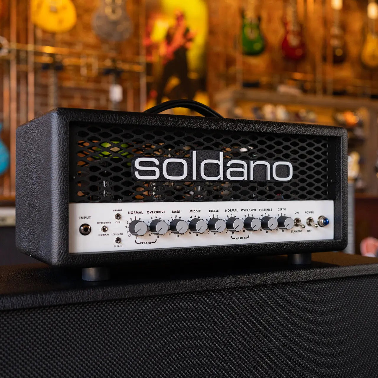Soldano SLO-30 Super Lead Overdrive 30-watt Head - Black Soldano