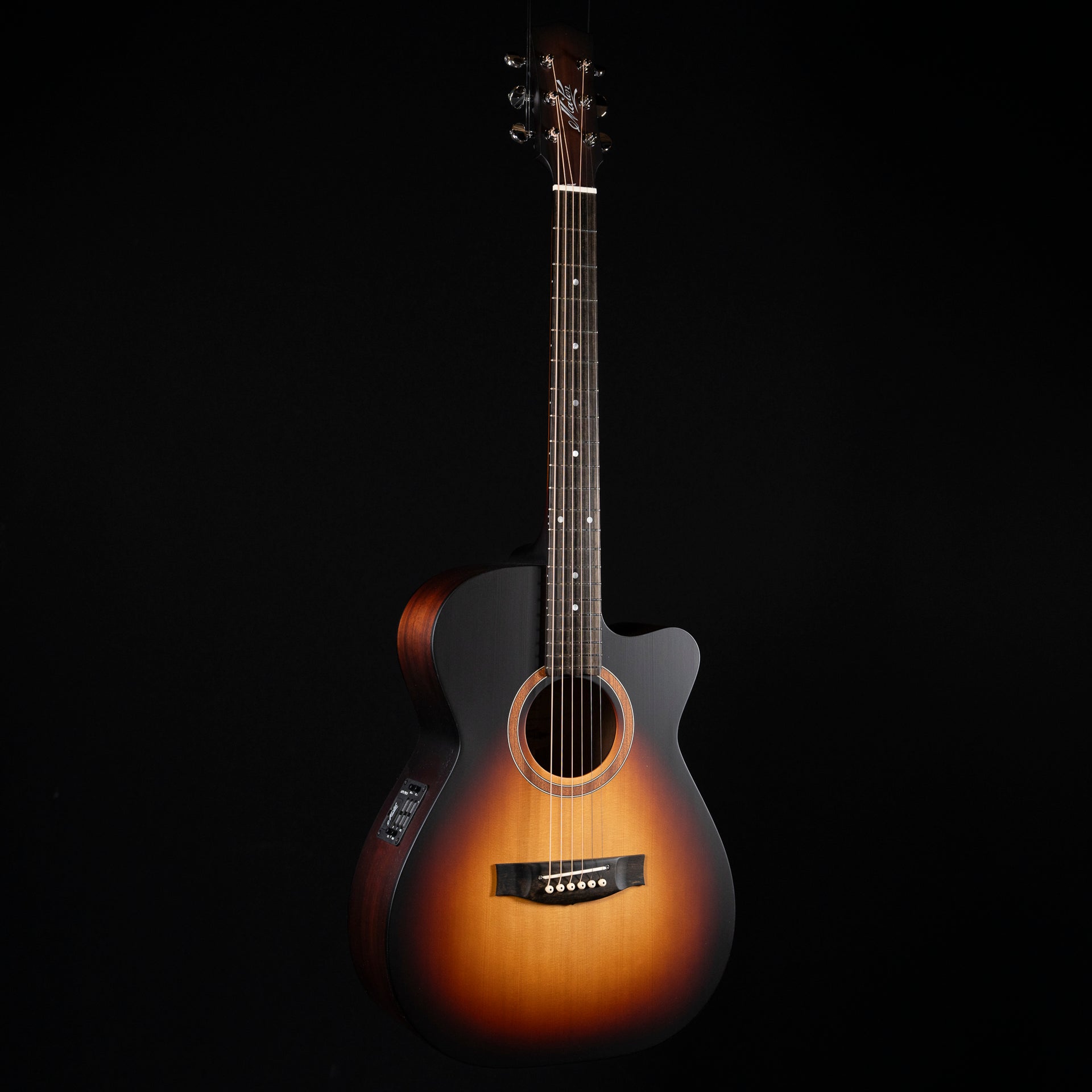 Maton SRS808C Acoustic/Electric Guitar - Tobacco Sunburst - Midwood Guitar