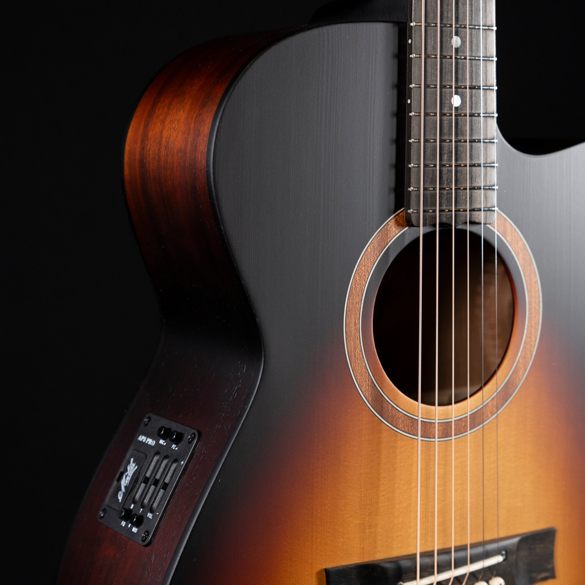 Maton SRS808C Acoustic/Electric Guitar - Tobacco Sunburst - Midwood Guitar