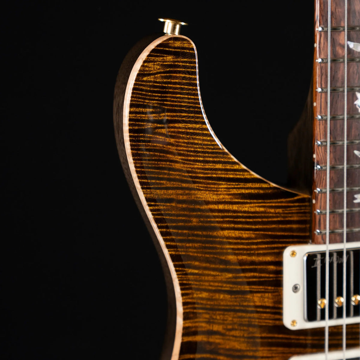 Paul Reed Smith 40th Anniversary Special Semi-Hollow Limited Edition - Yellow Tiger - Midwood Guitar