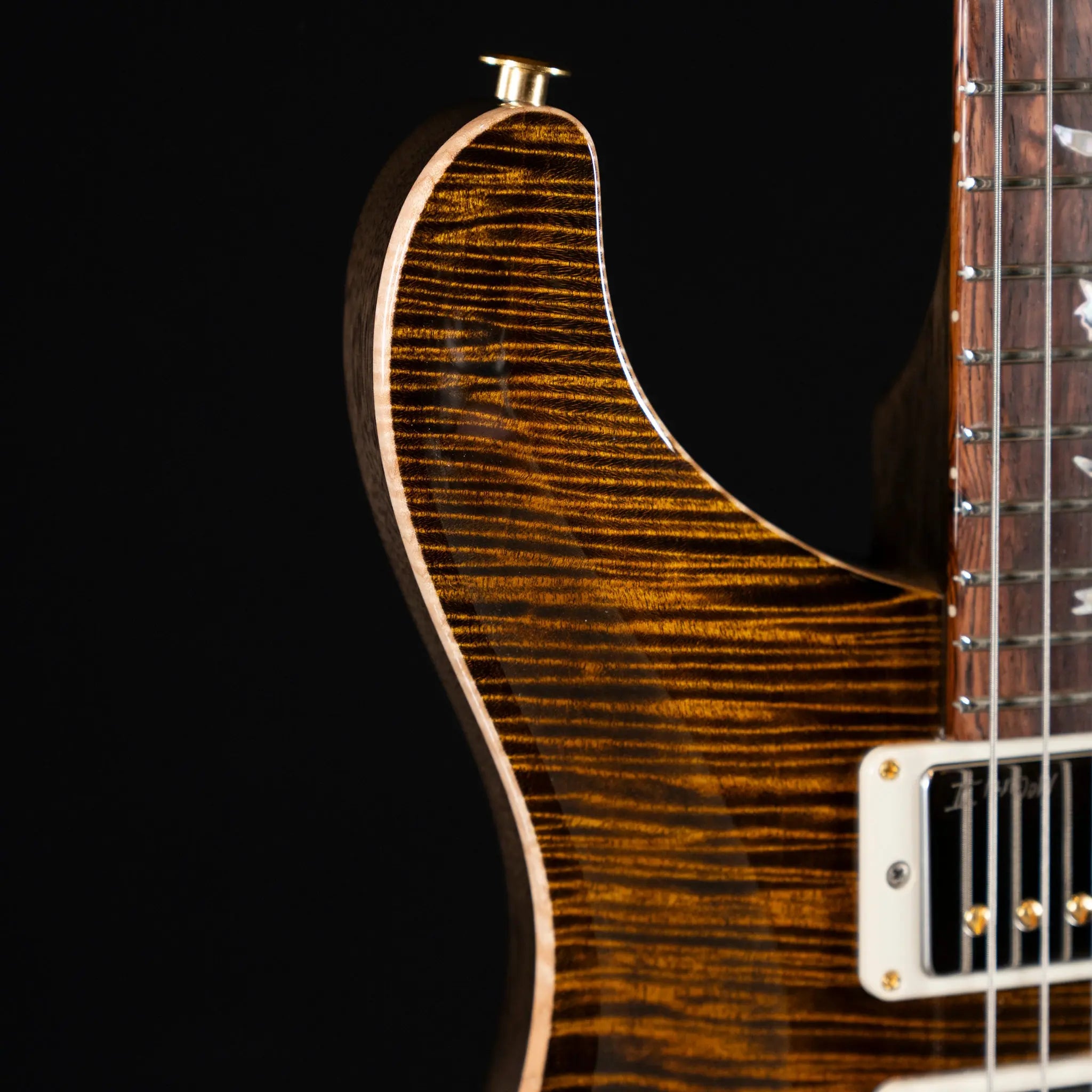 Paul Reed Smith 40th Anniversary Special Semi-Hollow Limited Edition - Yellow Tiger - Midwood Guitar