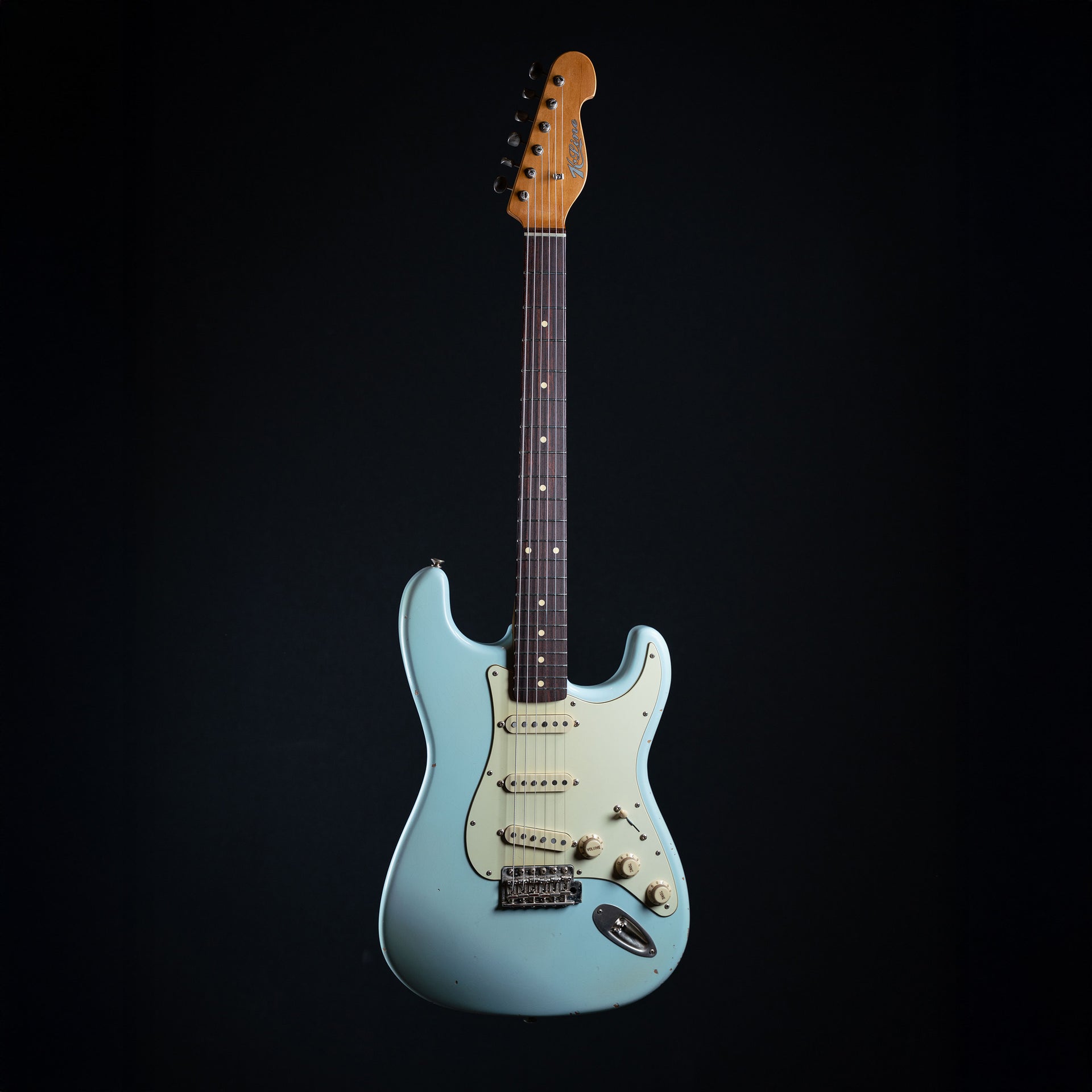 K-Line Guitars Springfield Electric Guitar - Sonic Blue