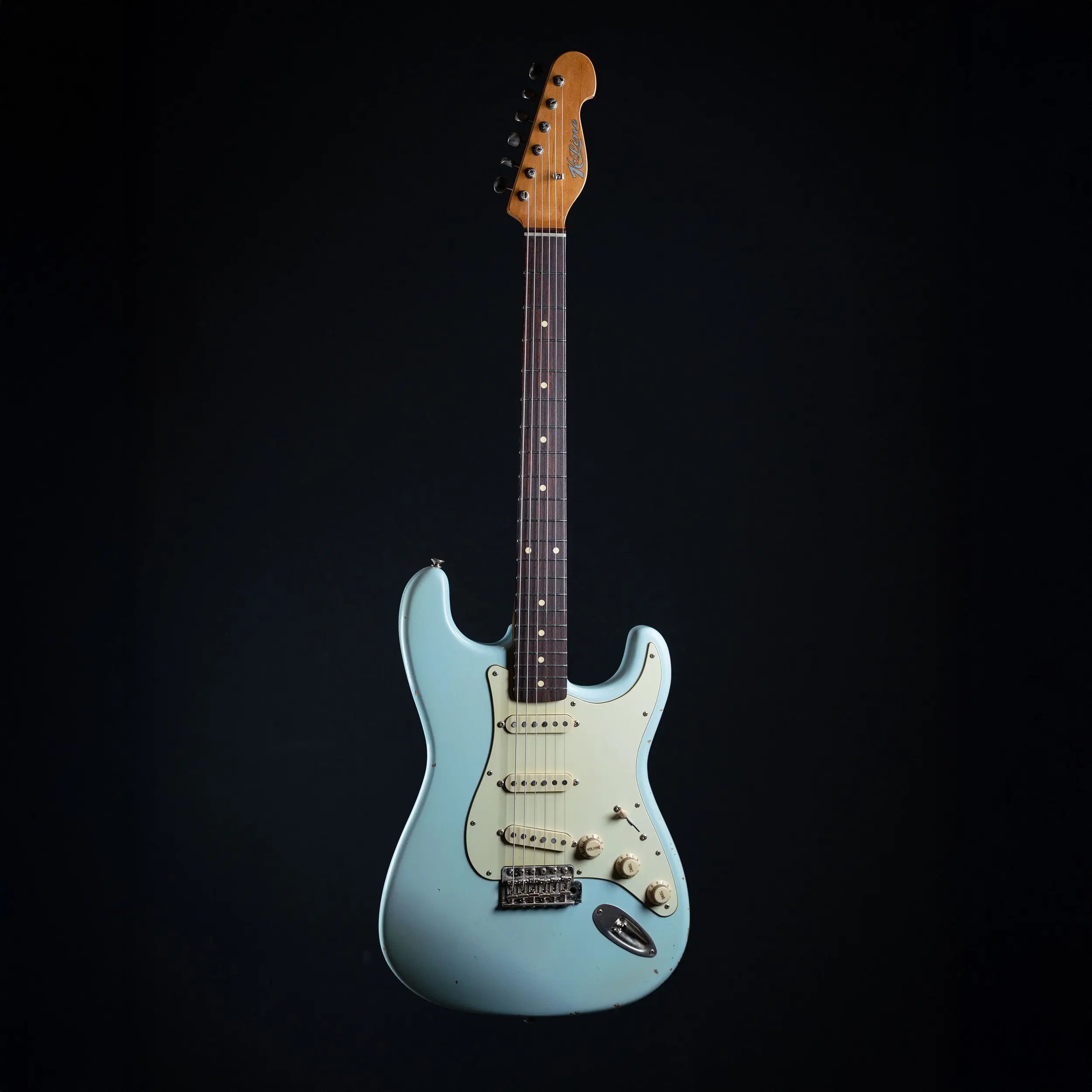 K-Line Guitars Springfield Electric Guitar - Sonic Blue K-Line