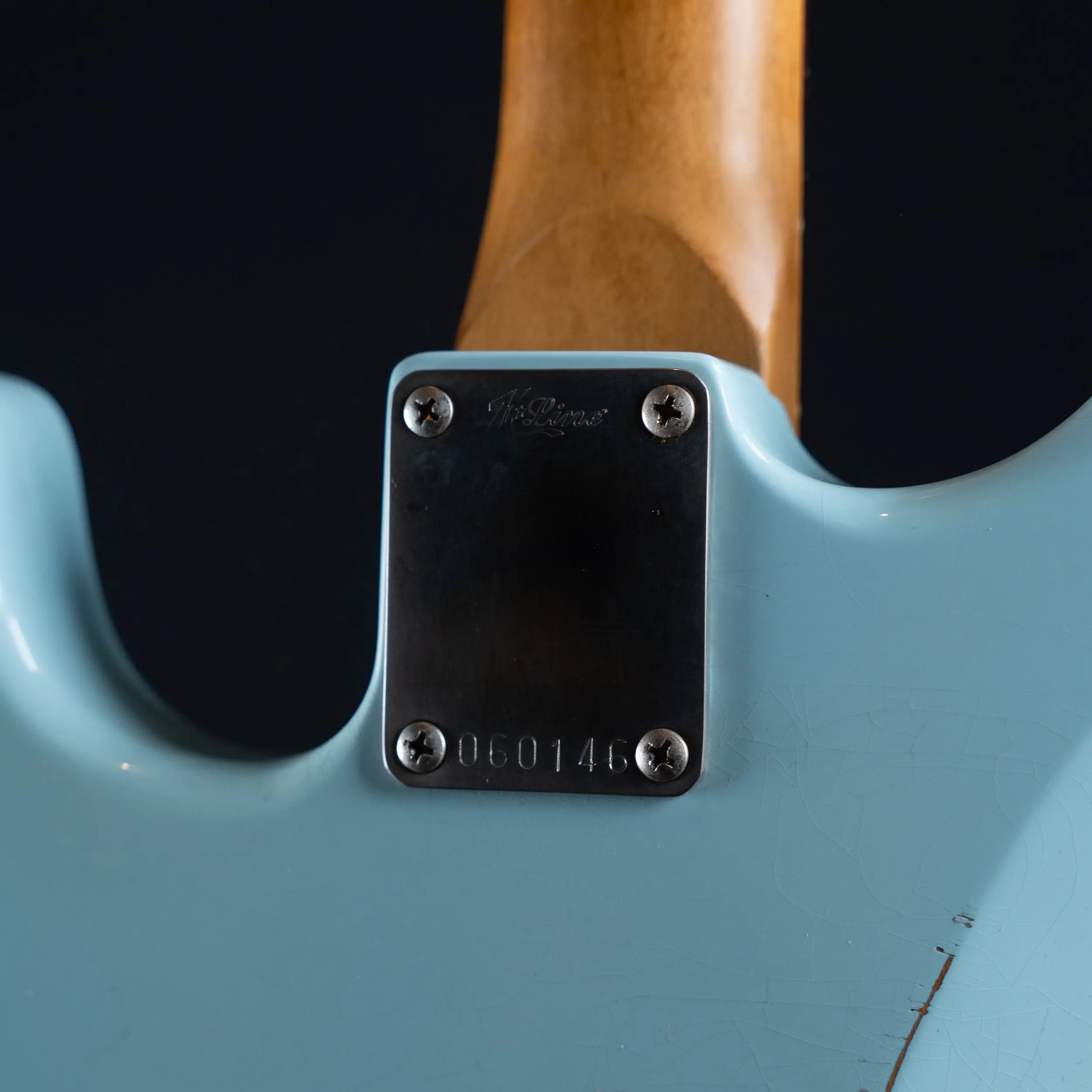 K-Line Guitars Springfield Electric Guitar - Sonic Blue K-Line