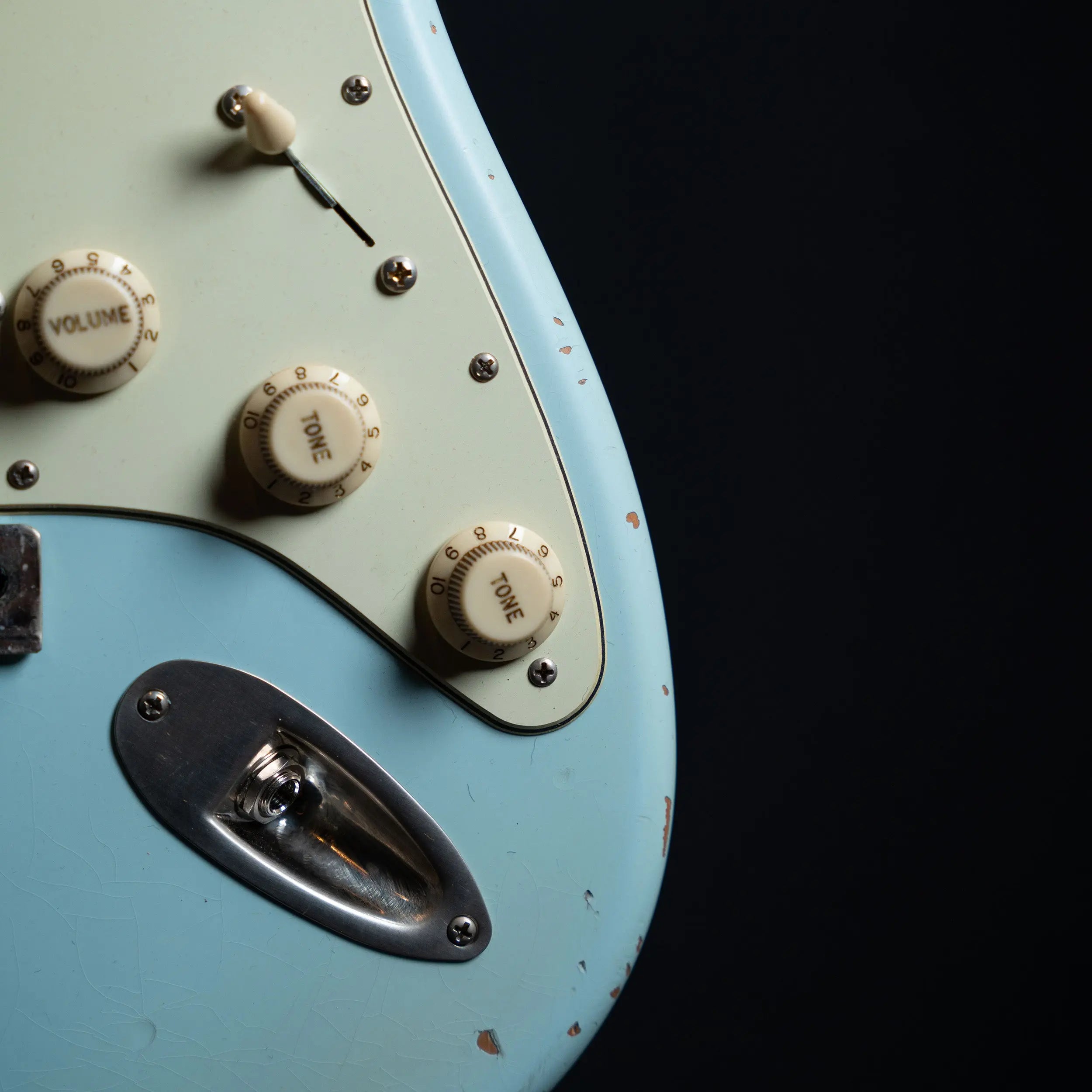 K-Line Guitars Springfield Electric Guitar - Sonic Blue K-Line