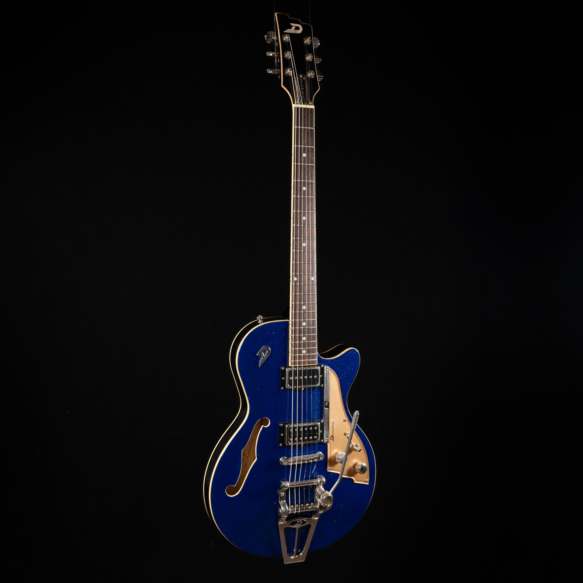2018 Duesenberg Starplayer TV Electric Guitar - Blue Sparkle