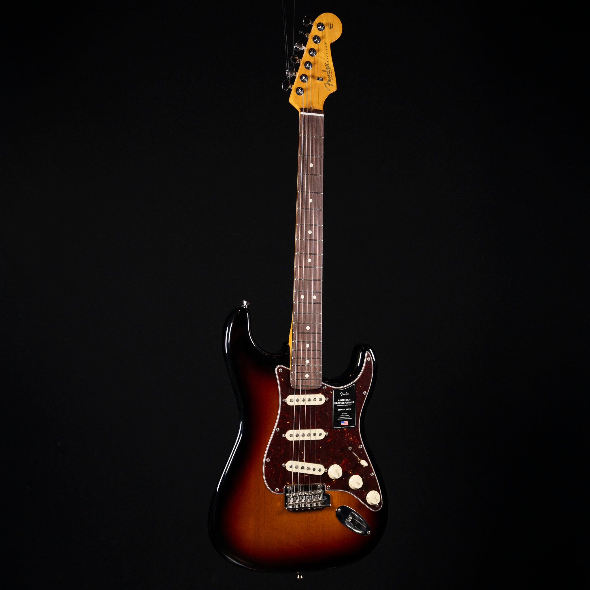 Fender American Professional II Stratocaster - 3-Color Sunburst - Midwood Guitar