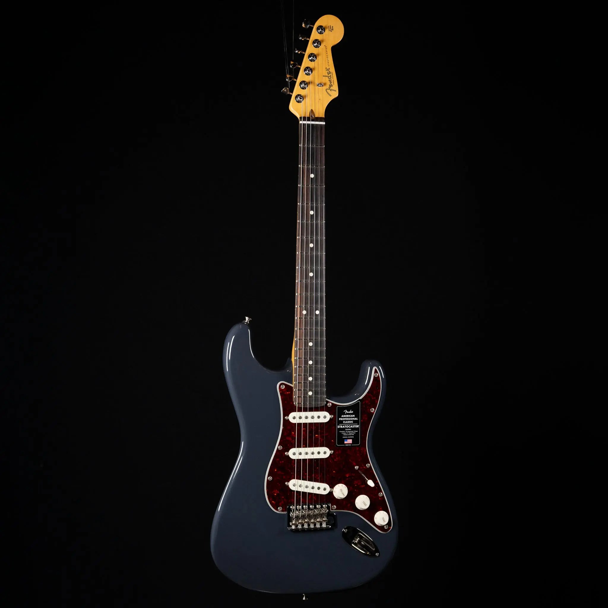 Fender American Professional Classic Stratocaster - Faded Black - Midwood Guitar