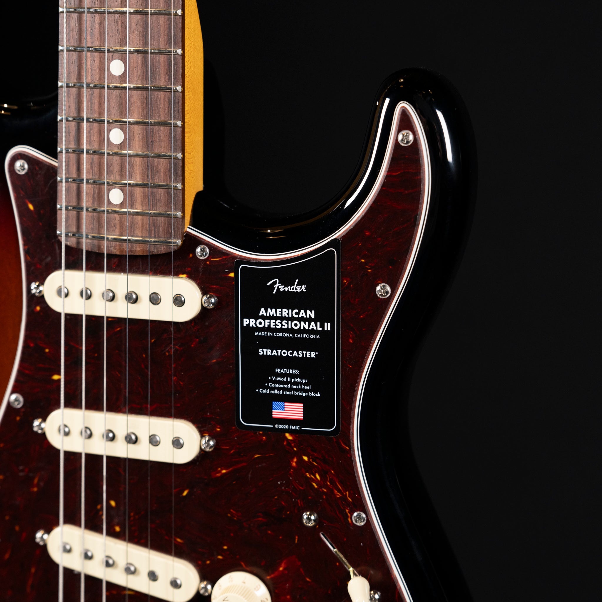 Fender American Professional II Stratocaster - 3-Color Sunburst - Midwood Guitar
