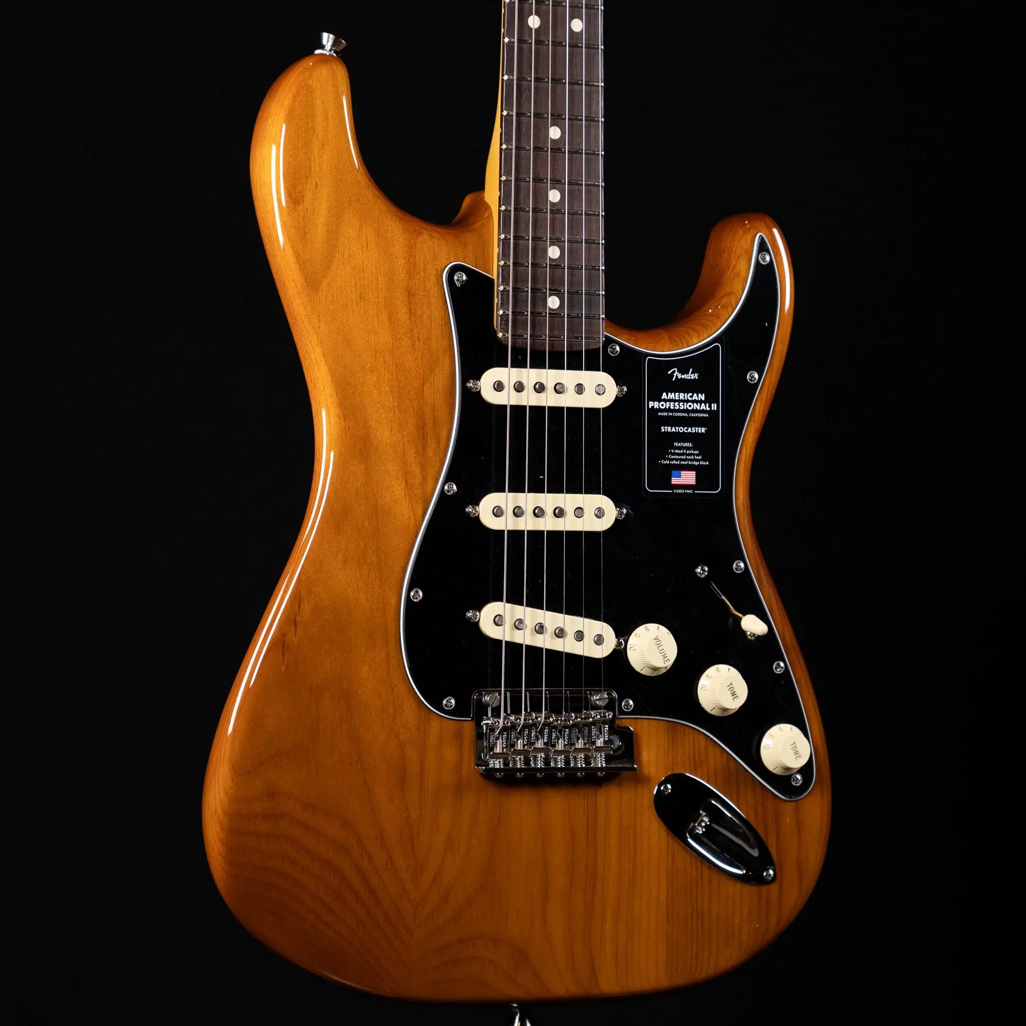 Fender American Professional II Stratocaster - Roasted Pine - Midwood Guitar