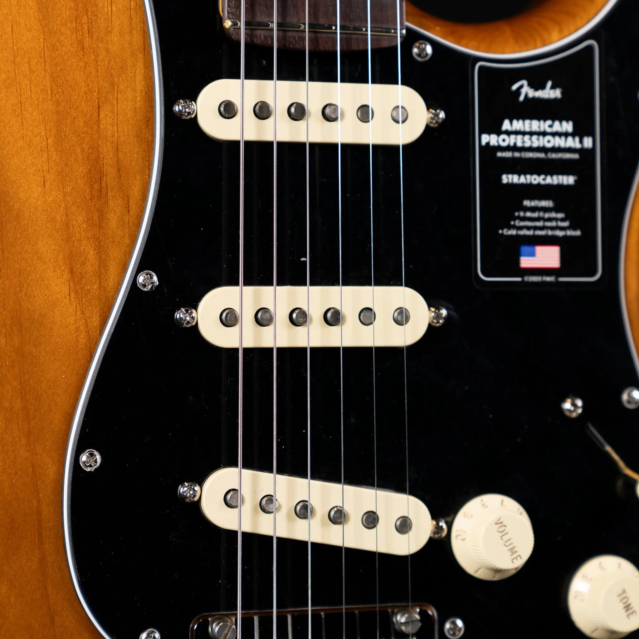 Fender American Professional II Stratocaster - Roasted Pine - Midwood Guitar