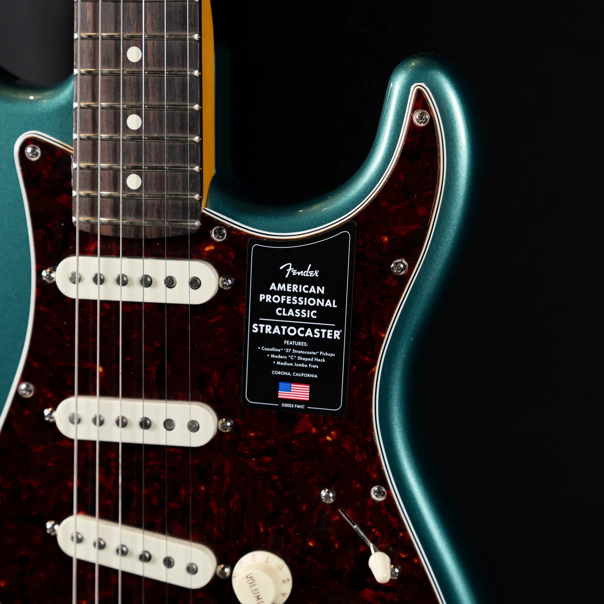 Fender American Professional Classic Stratocaster - Faded Sherwood Metallic - Midwood Guitar