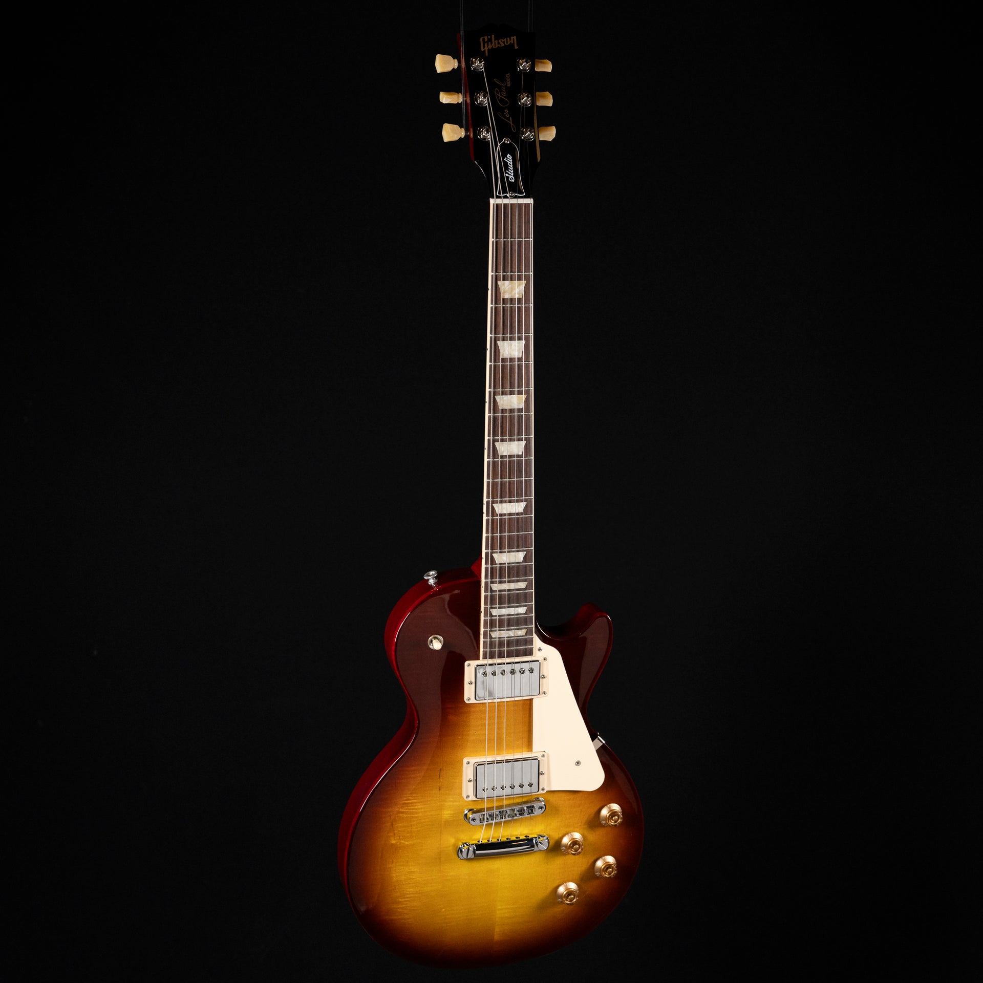 Gibson Les Paul Studio Figured Electric Guitar - Iced Tea #0275