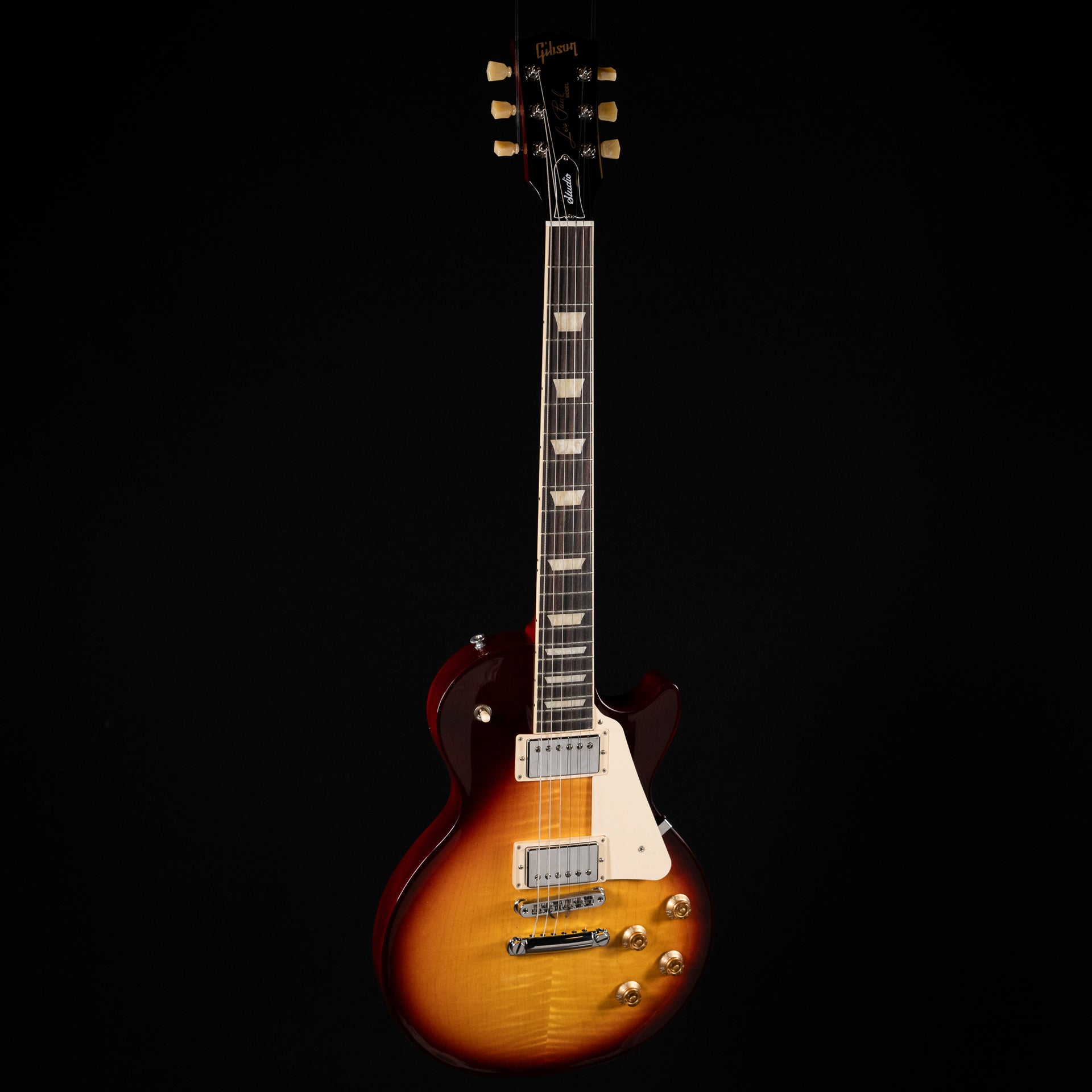 Gibson Les Paul Studio Figured Electric Guitar - Bourbon Burst #0061