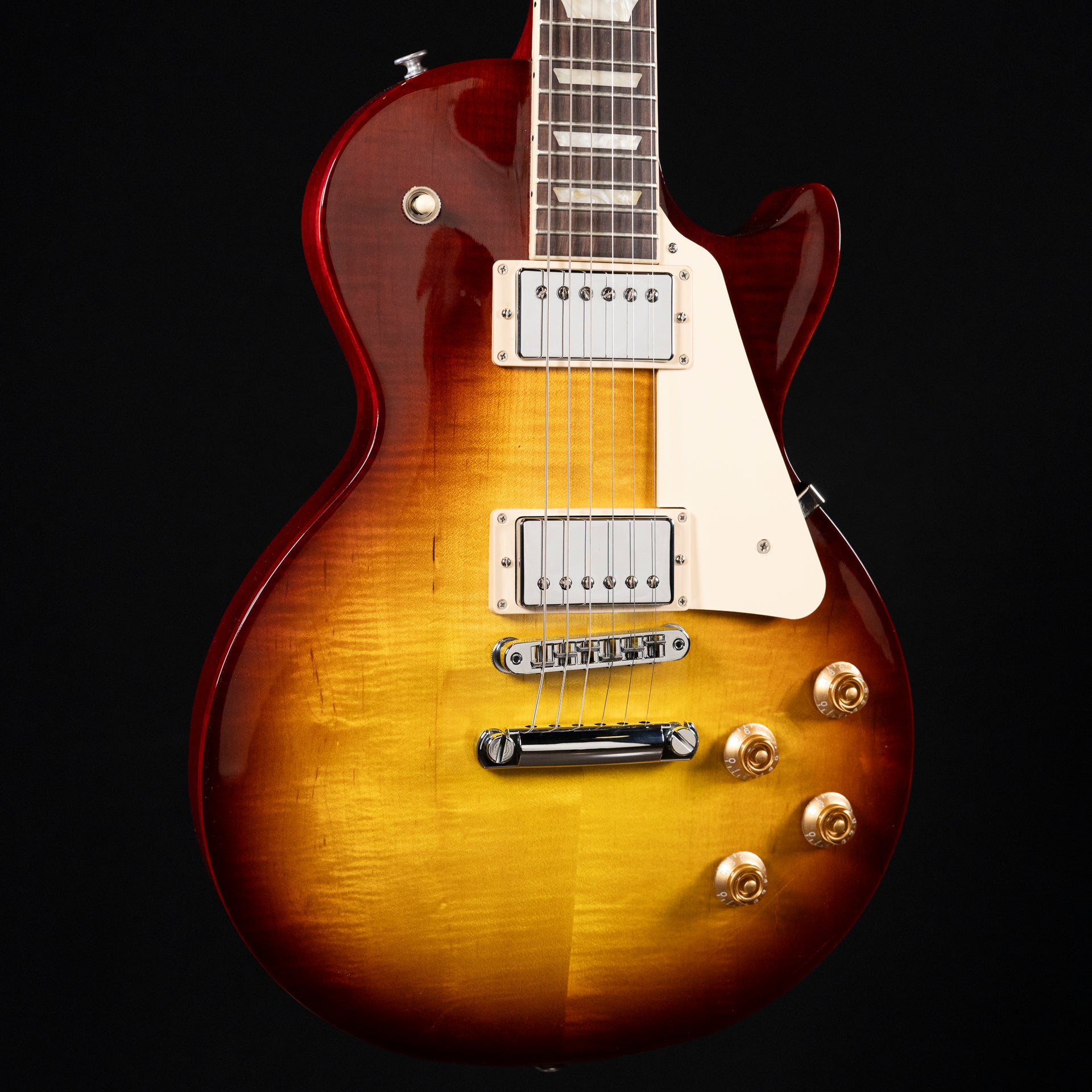 Gibson Les Paul Studio Figured Electric Guitar - Iced Tea #0275