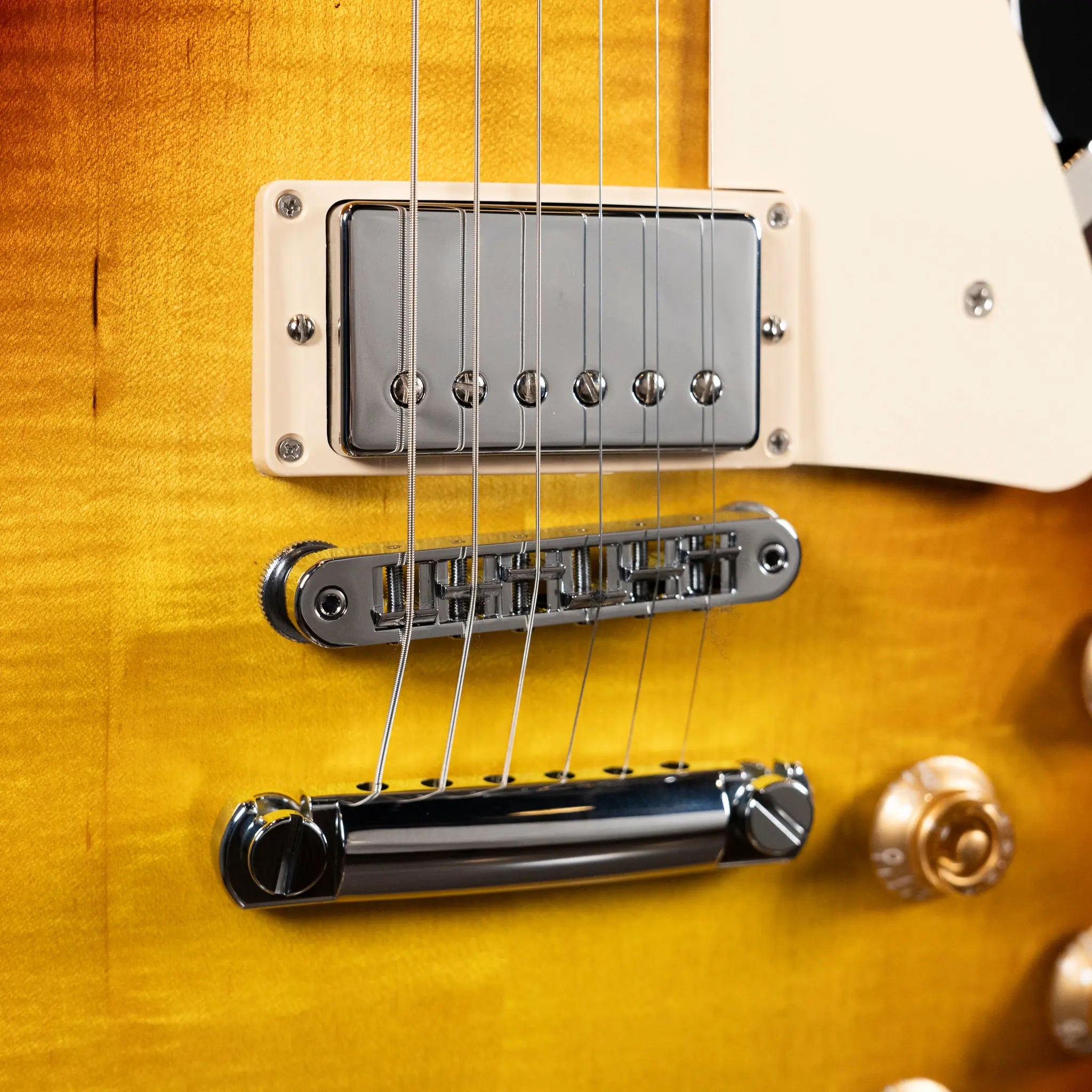 Gibson Les Paul Studio Figured Electric Guitar - Iced Tea #0275 Gibson