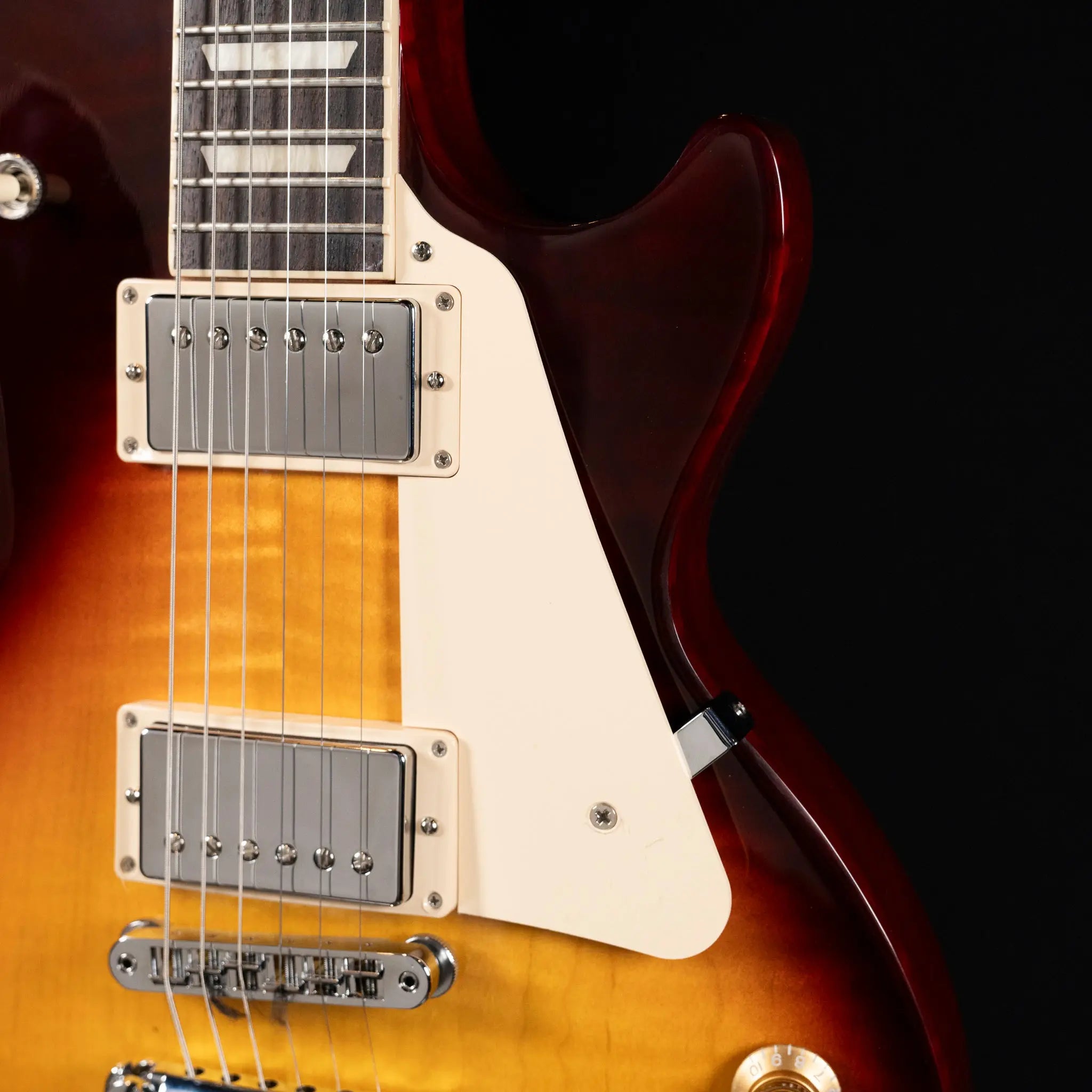 Gibson Les Paul Studio Figured Electric Guitar - Bourbon Burst #0061 - Midwood Guitar