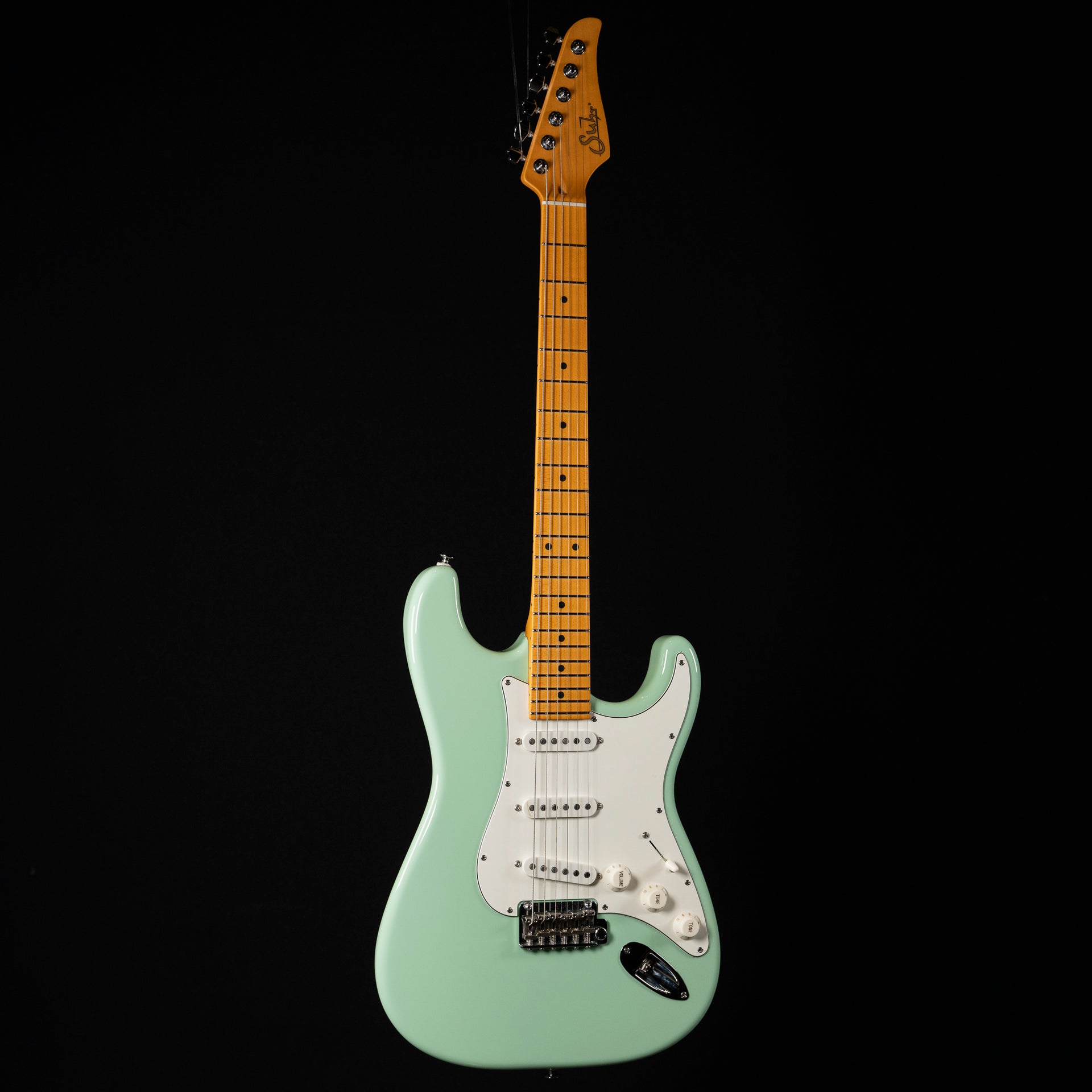 Preowned  Suhr Classic S Electric Guitar - Surf Green