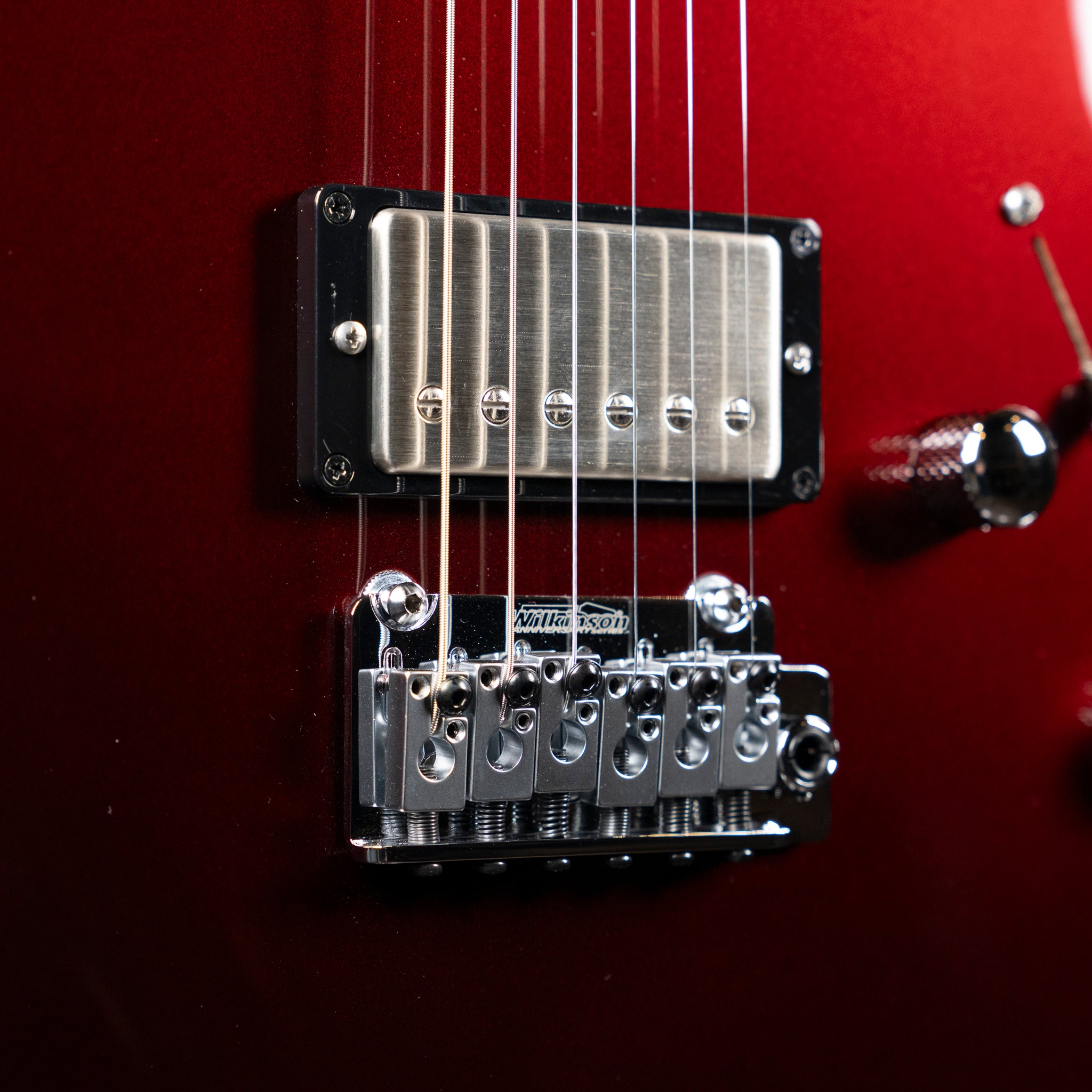 Suhr Pete Thorn Signature Standard HH Electric Guitar - Garnet Red - Midwood Guitar